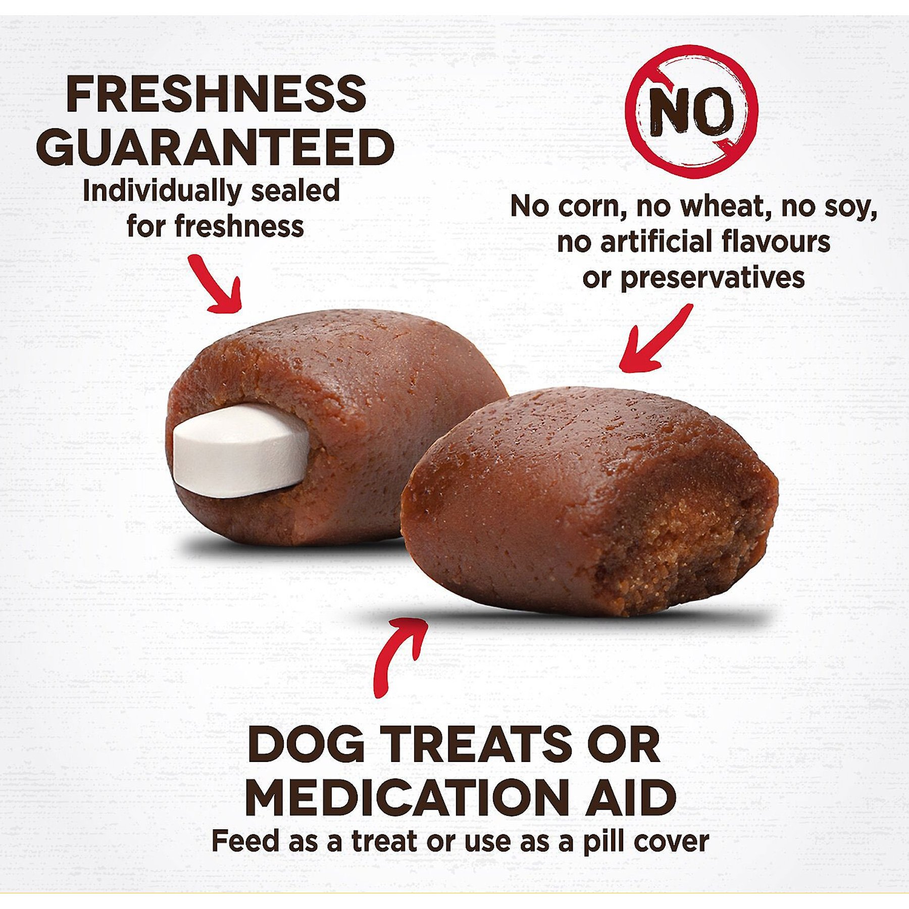 Zoe Pill Pops Peanut Butter with Honey Dog Treats