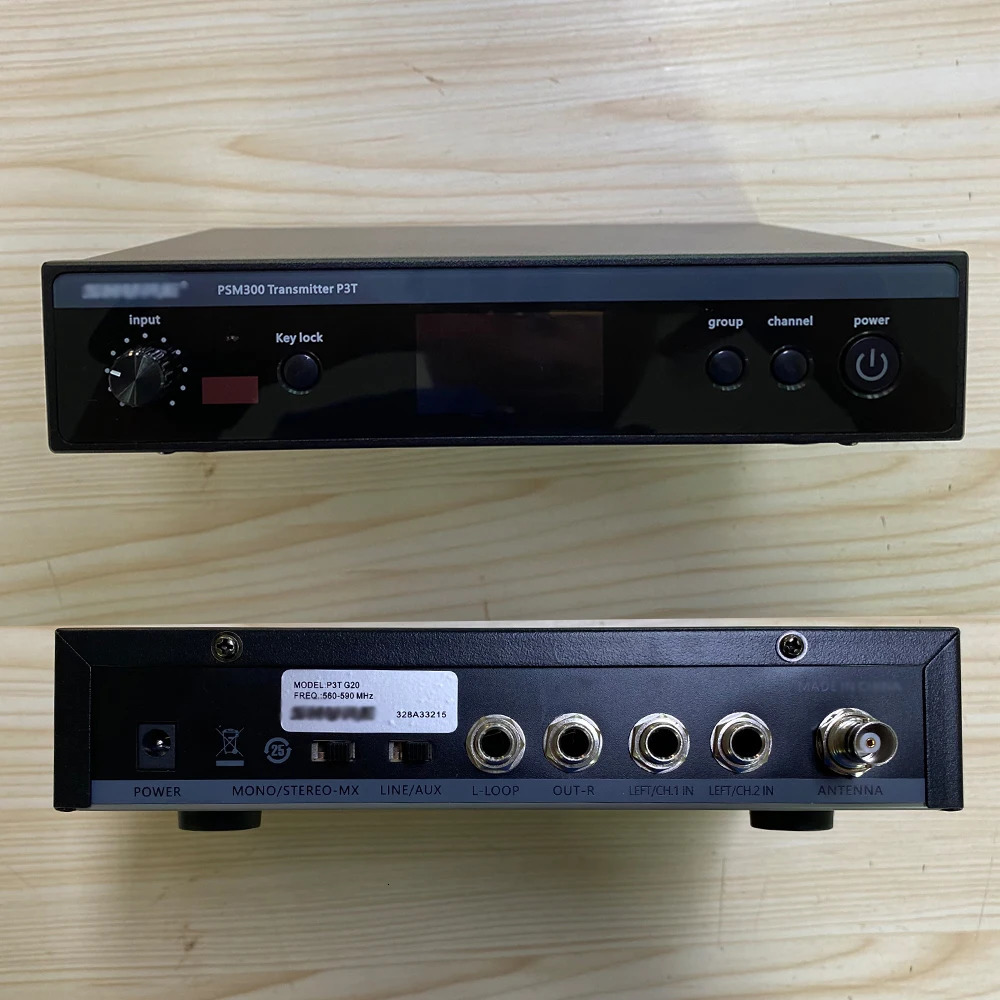 PSM300 P3RA P3T In-Ear Monitoring System Professional level wireless system For Bands 100mW 24-Bit Digital DSP Processor Audio 240411