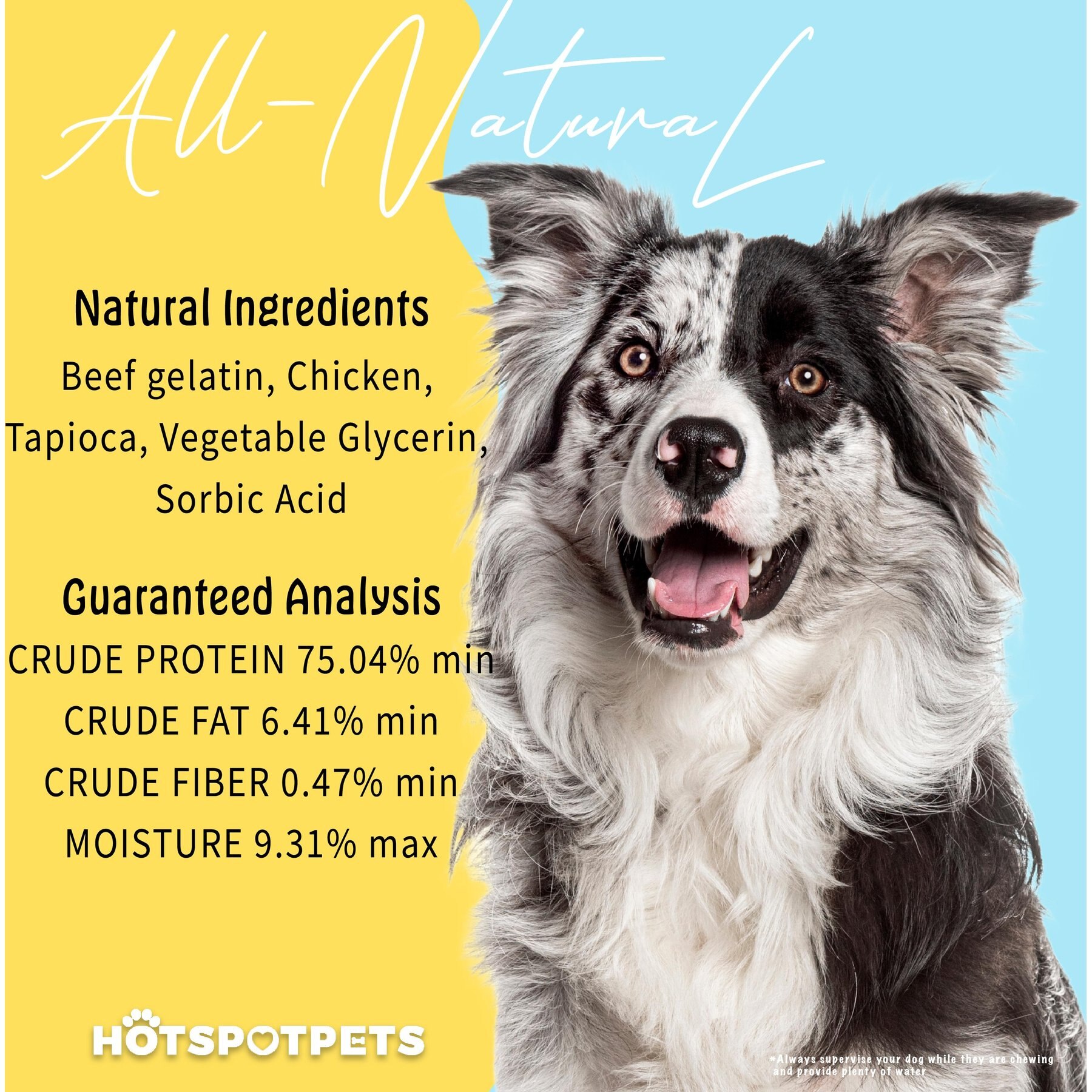 HOTSPOT PETS 6-in Chicken Crunchy Munchy Rolls Dog Treats