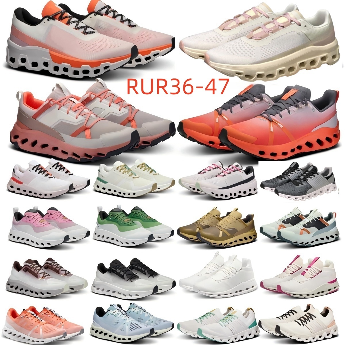 Size 13 Men Shoes Eur36-47 Running Shoes Women men For Factory Direct Sales Comfortable Sports White Black Pink Casual And Versatile Womens