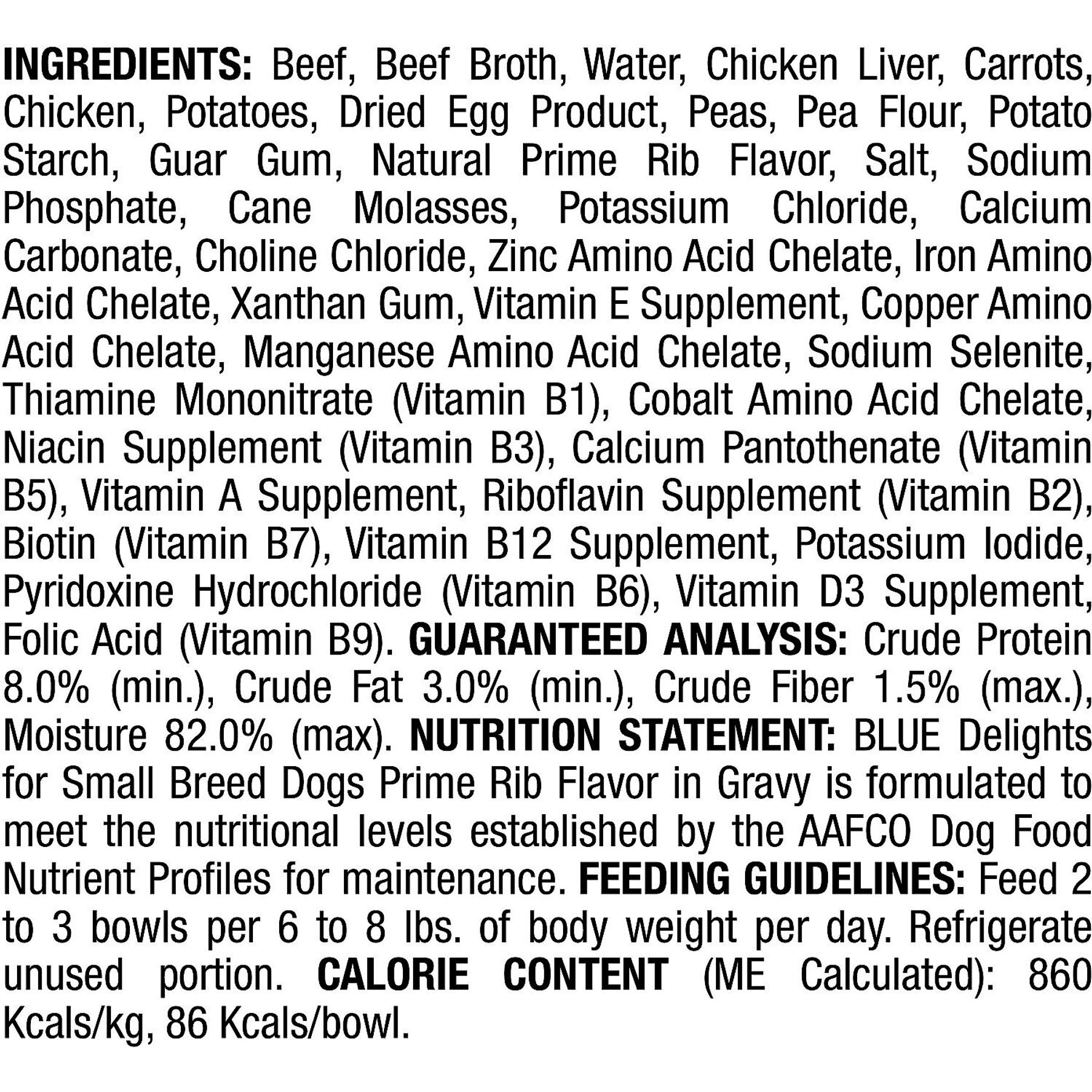 Blue Buffalo Divine Delights Prime Rib Flavor Hearty Gravy Dog Food Trays