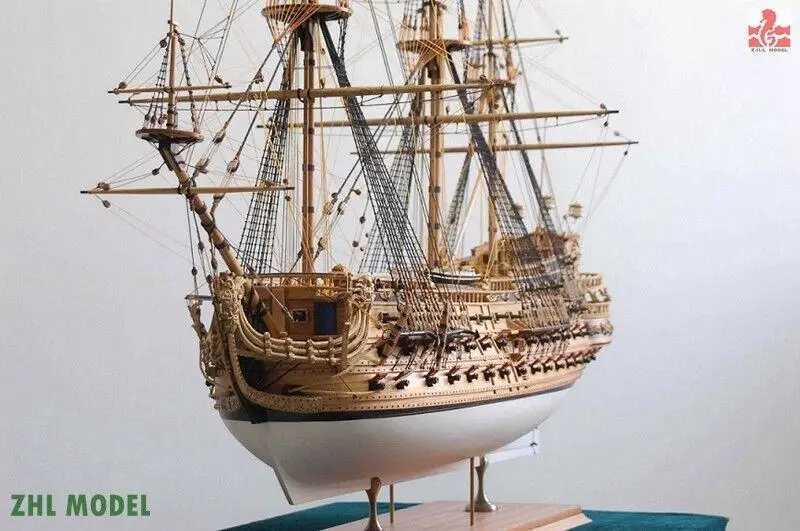 ZHL San Felipe 1690 Wooden Model Ship Kit 1/50 47 inch Yuan Qing W241120