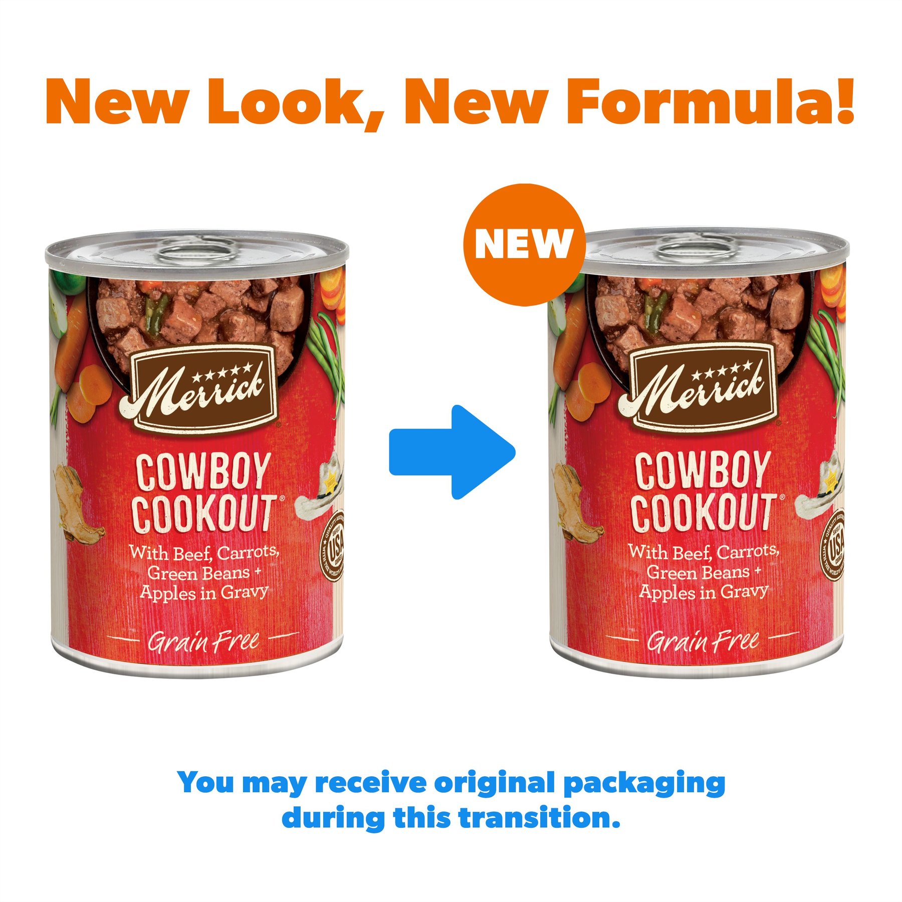 Merrick Grain-Free Wet Dog Food Cowboy Cookout