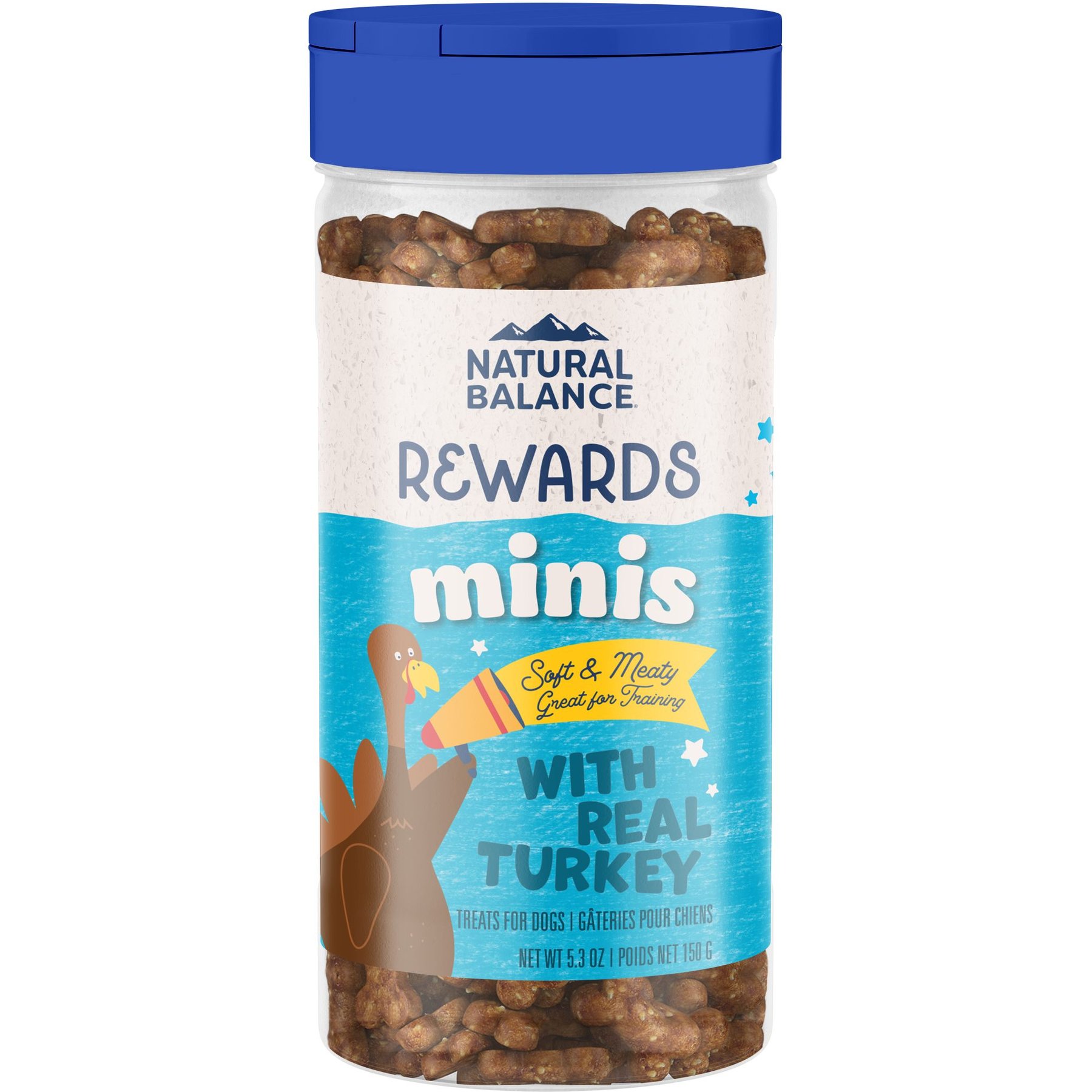 Natural Balance Rewards Minis with Real Turkey Dog Treats
