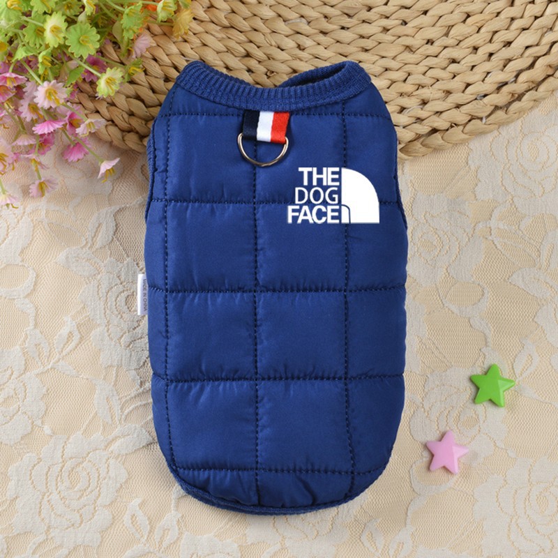 Designer Trendy Clothes Winter Warm Pet Coat Small Medium Dog Face Stereo For Chihuhua French Bulldog Costume