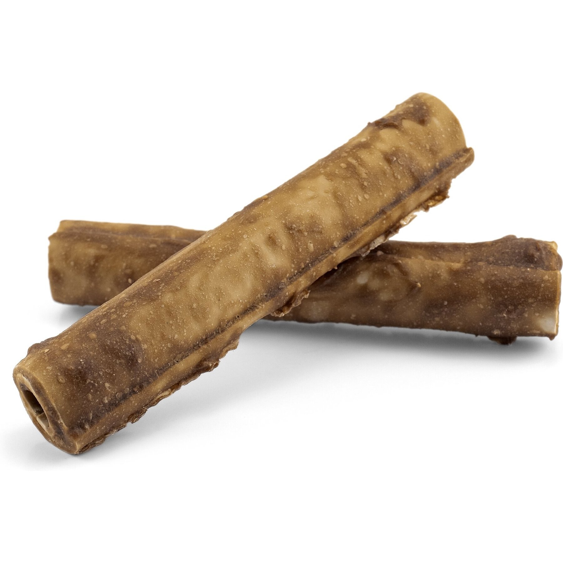 Chomp'ems 7" Hide-Free Peanut Butter Rolls Dog Treats, 2 count