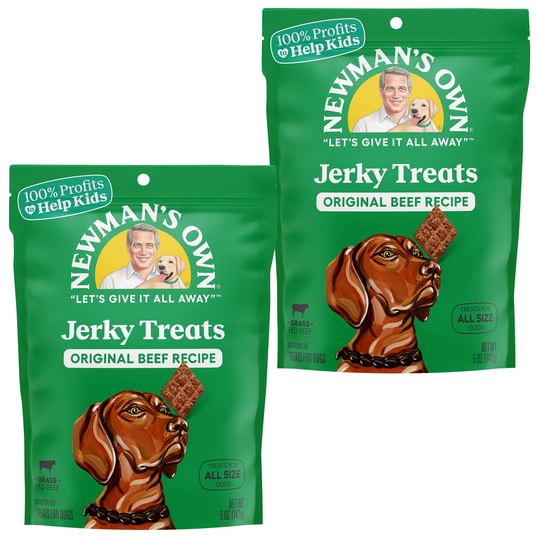 Newman's Own Beef Jerky Original Recipe Dog Treats