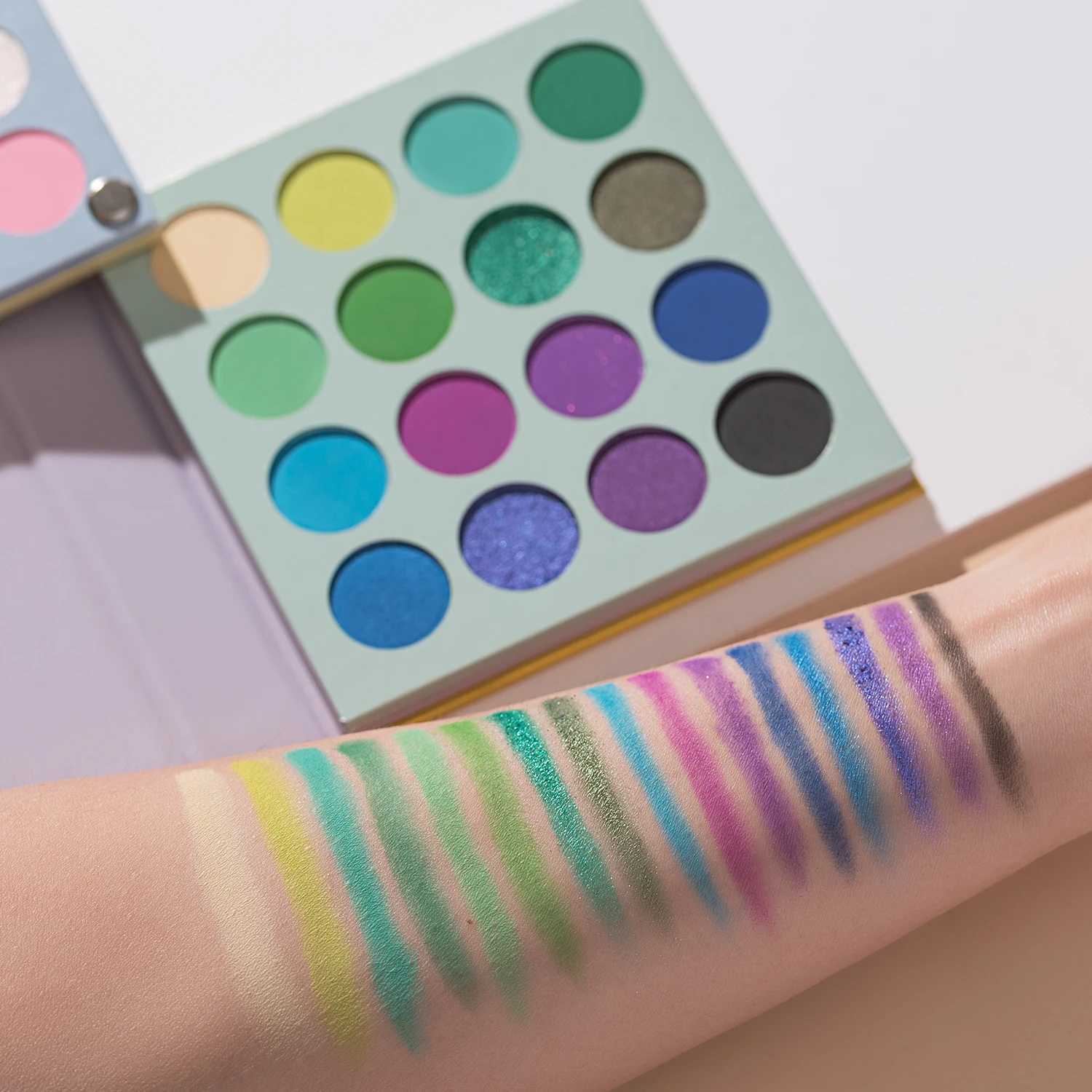 Beauty Glazed 64 Color Twist Eyeshadow Palette 4 IN 1 Turning PageShimmer Matte Glitters Makeup TrayGifts For WomenXJ250520