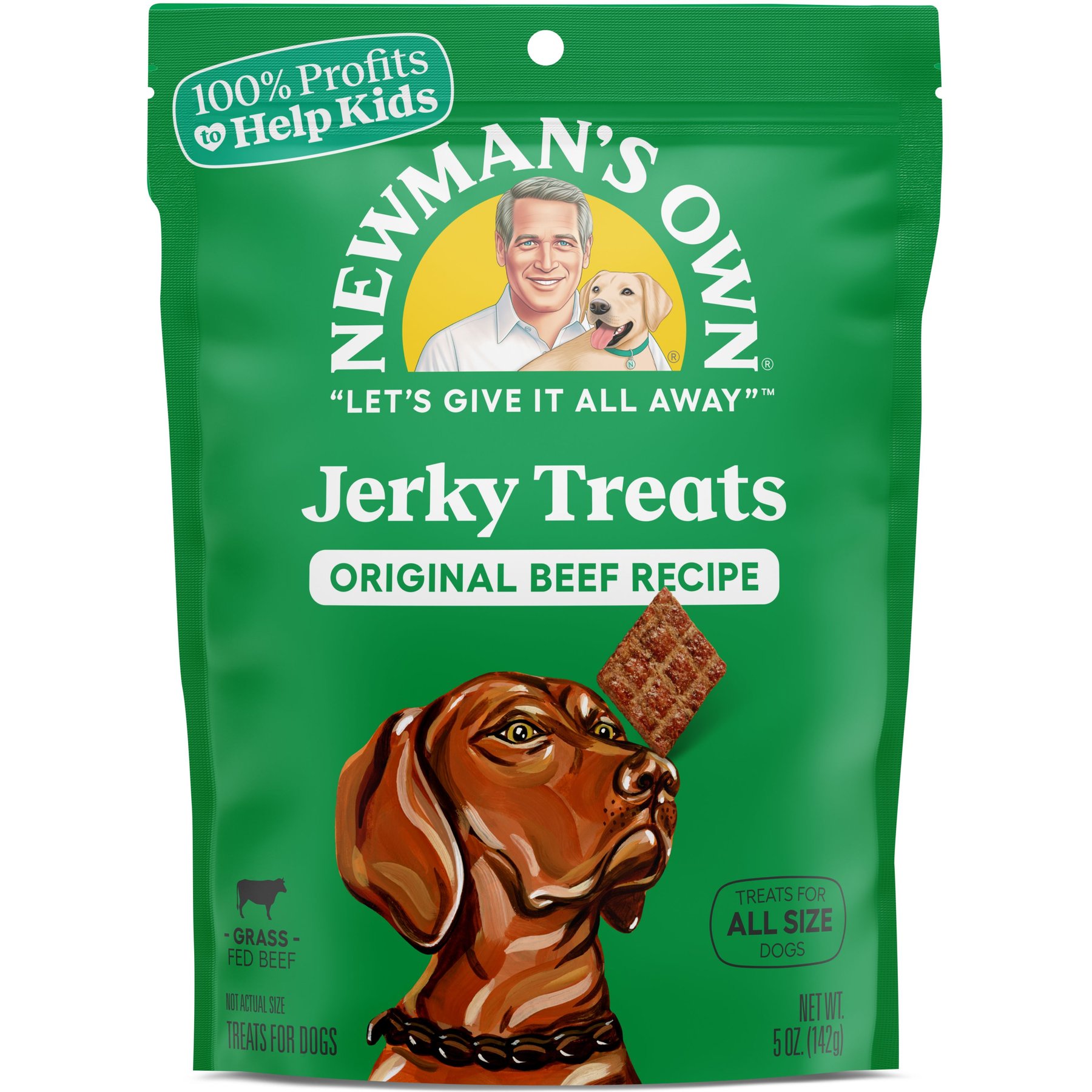 Newman's Own Beef Jerky Original Recipe Dog Treats