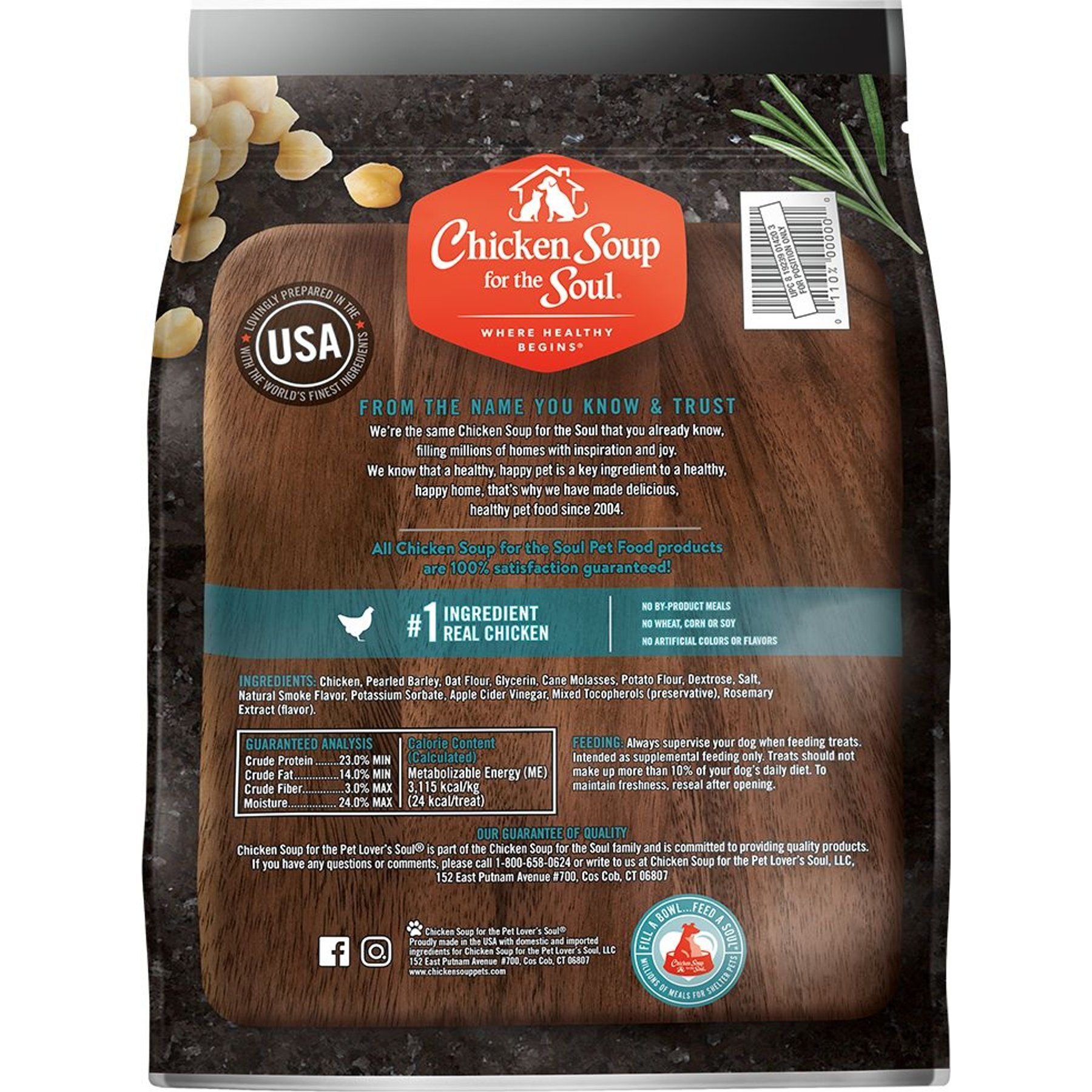 Chicken Soup for the Soul Savory Sticks Real Chicken Grain-Free Dog Treats