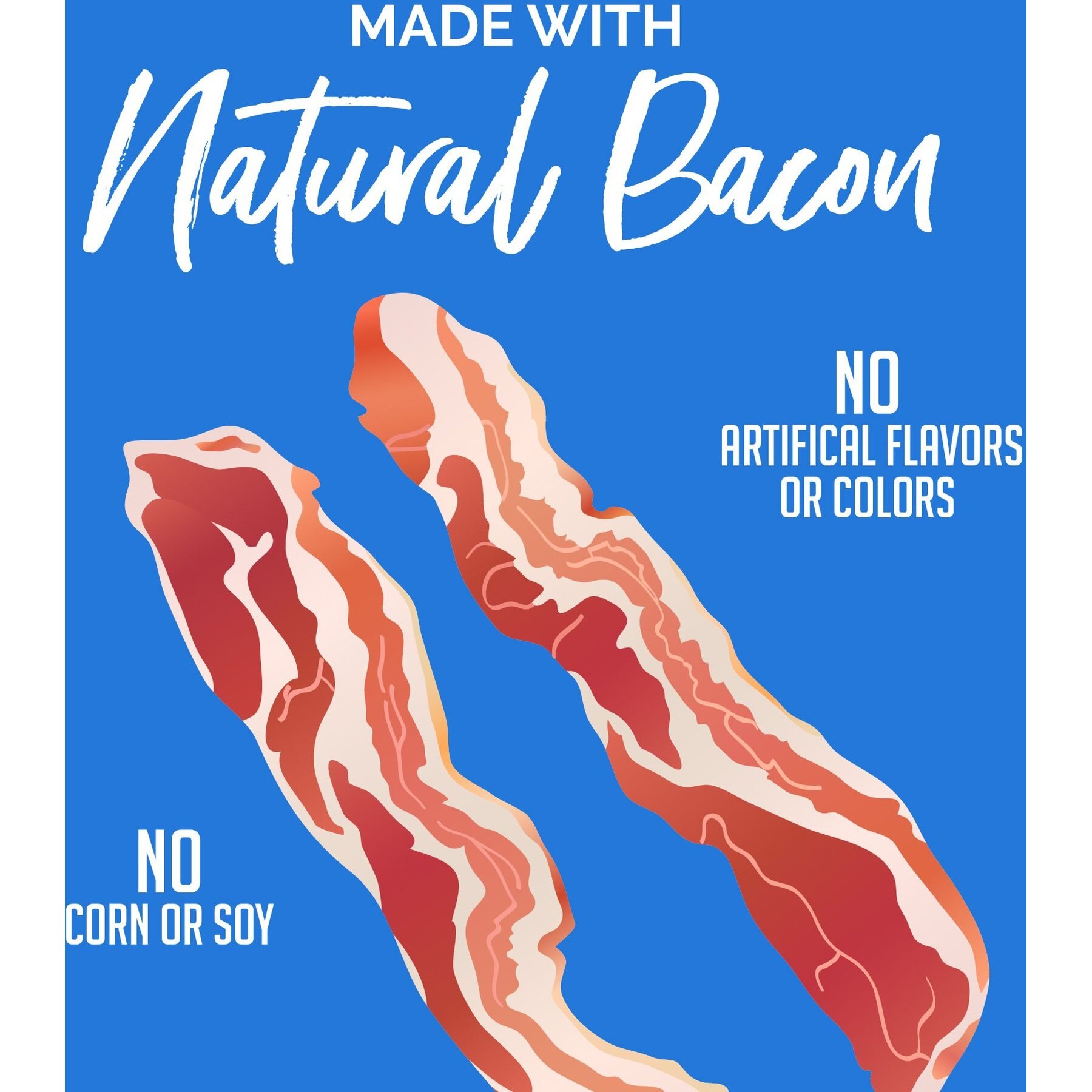 Buddy Biscuits Trainers Training Bites Bacon Flavor Dog Treats, 10-oz bag