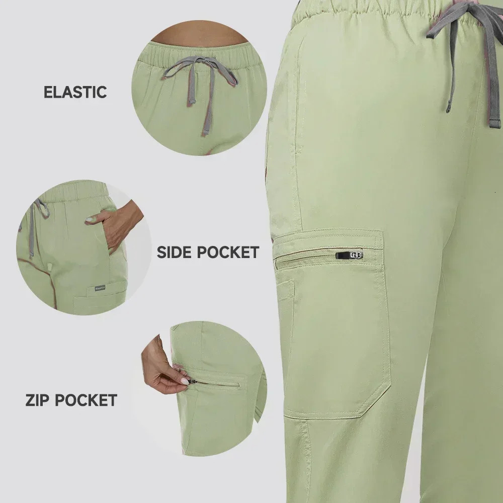 Wholesale Operating Room Uniform Scrubs Hospital Working Scrubs Set Supplies Nurse Dental Surgery Suit Workwear 240420