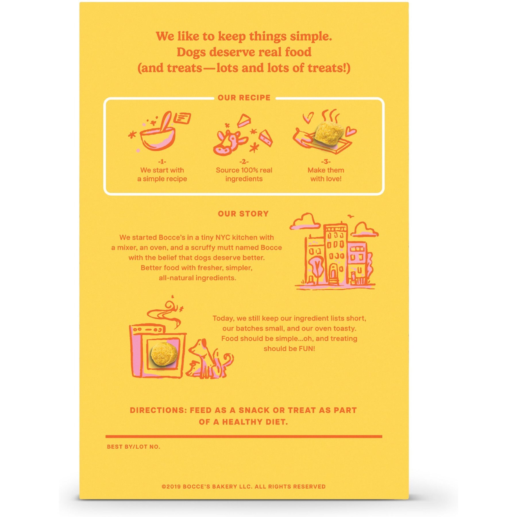 Bocce's Bakery Crispies Beef Liver & Cheese Recipe Dog Treats, 10-oz box