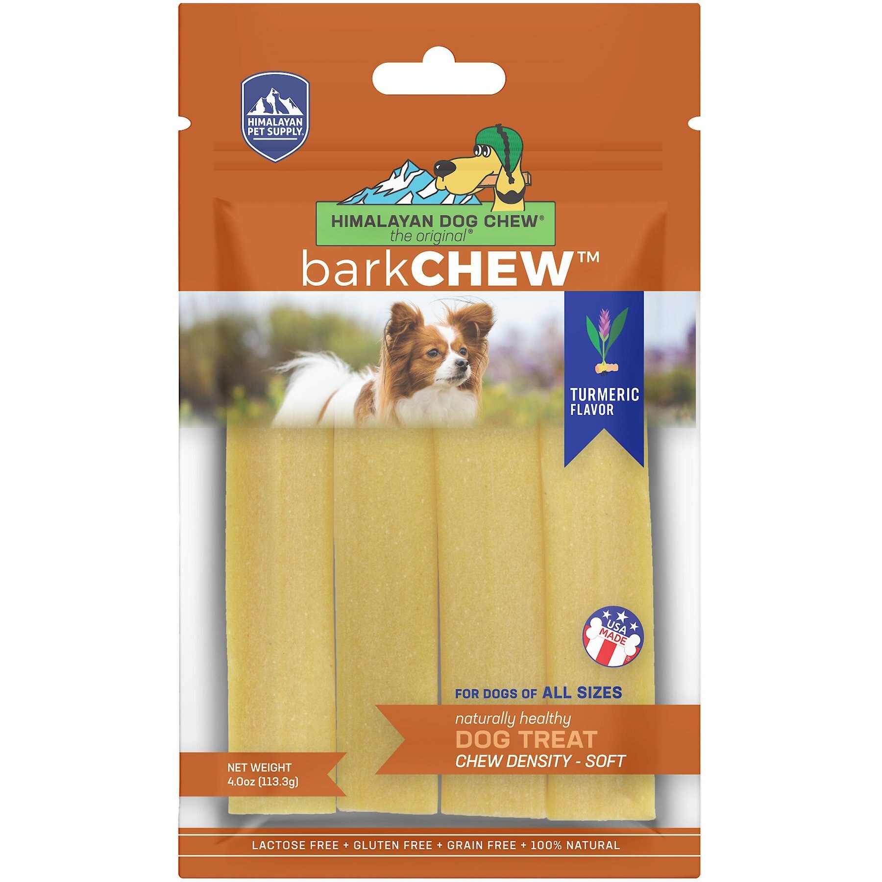 Himalayan Pet Supply barkCHEW Turmeric Jerky Dog Treats