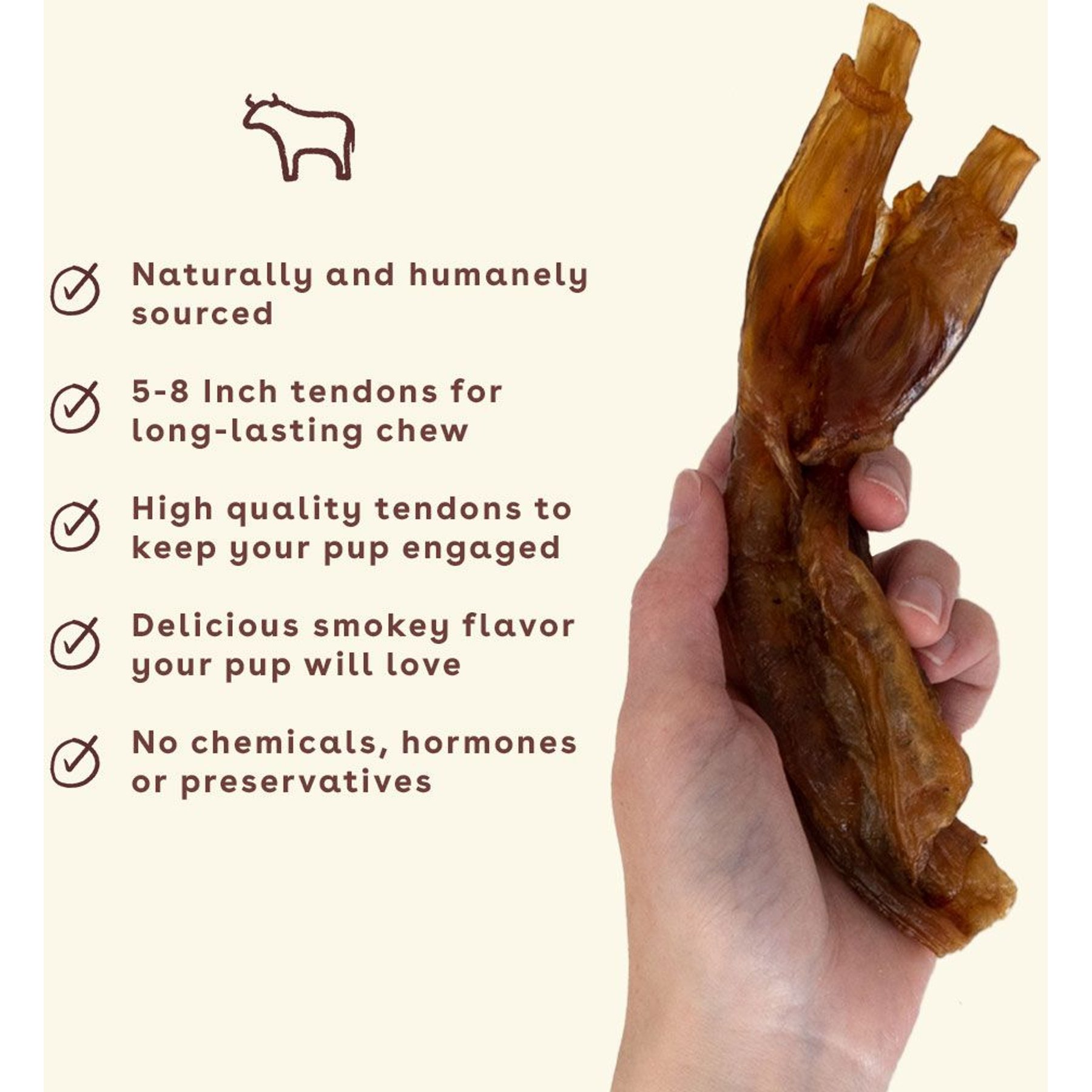 Pupford Turbo Tendon Dog Chews