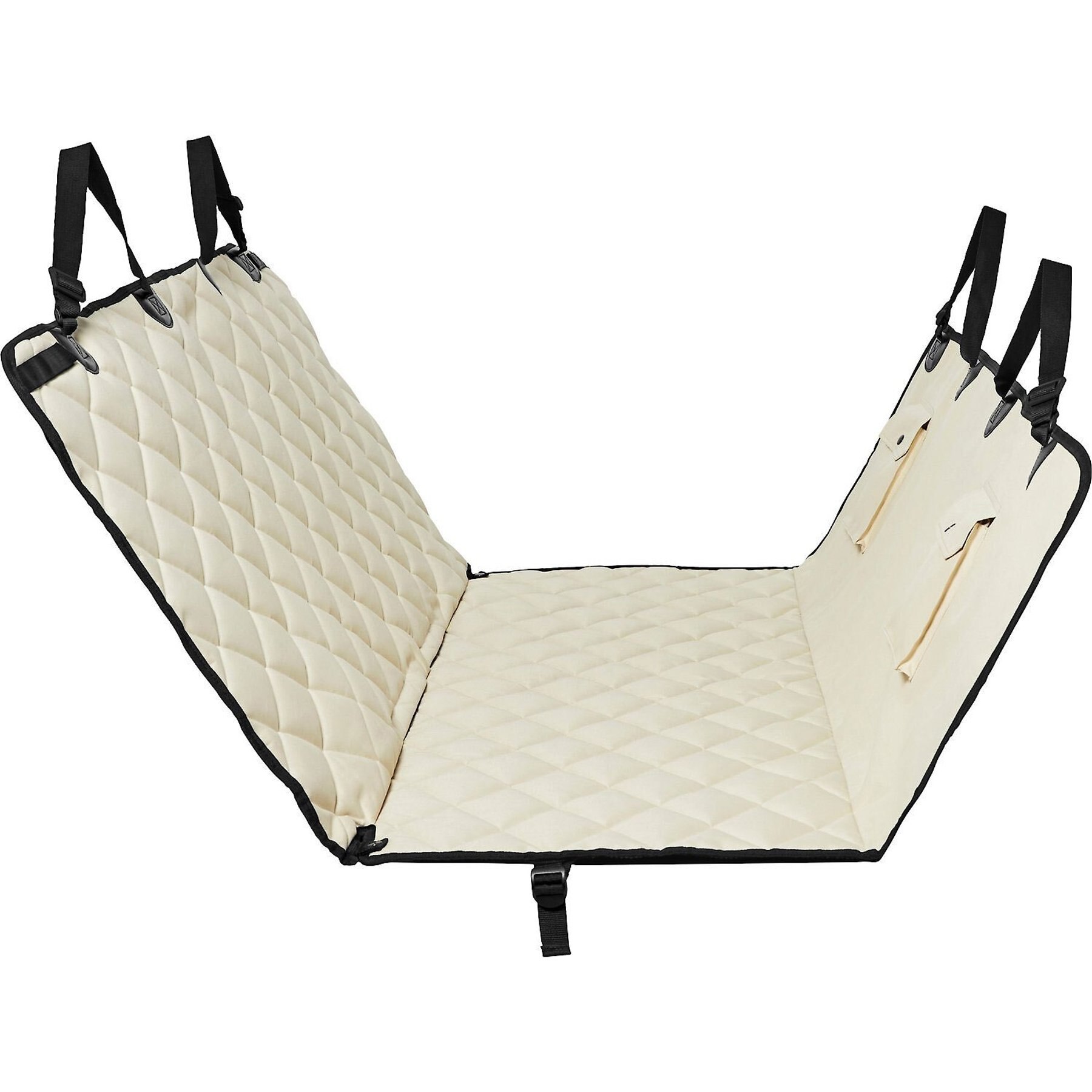 Frisco Adjustable Dog Seatbelt Tether & Frisco Quilted Water Resistant Hammock Car Seat Cover