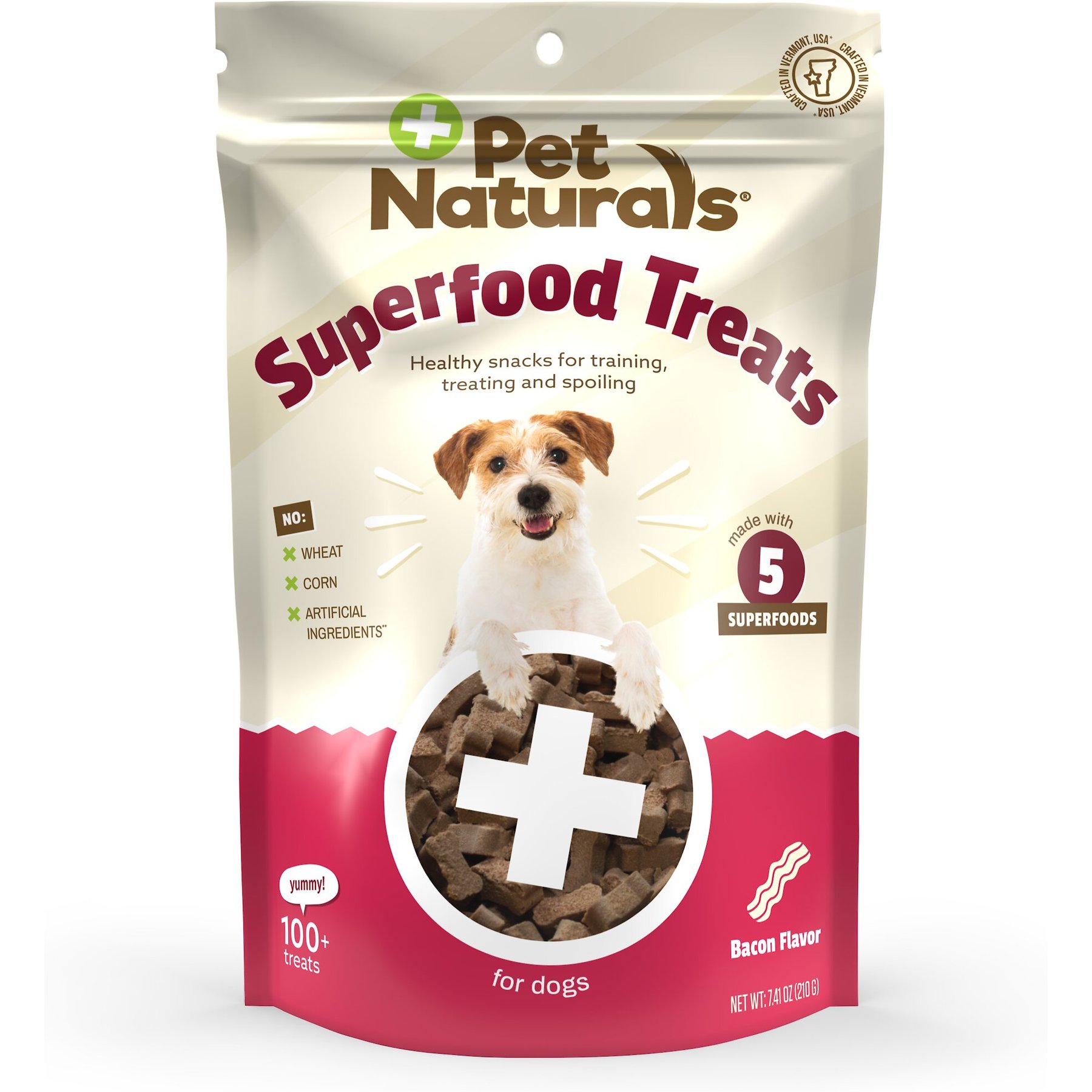 Pet Naturals Crispy Bacon Recipe Superfood Dog Treats