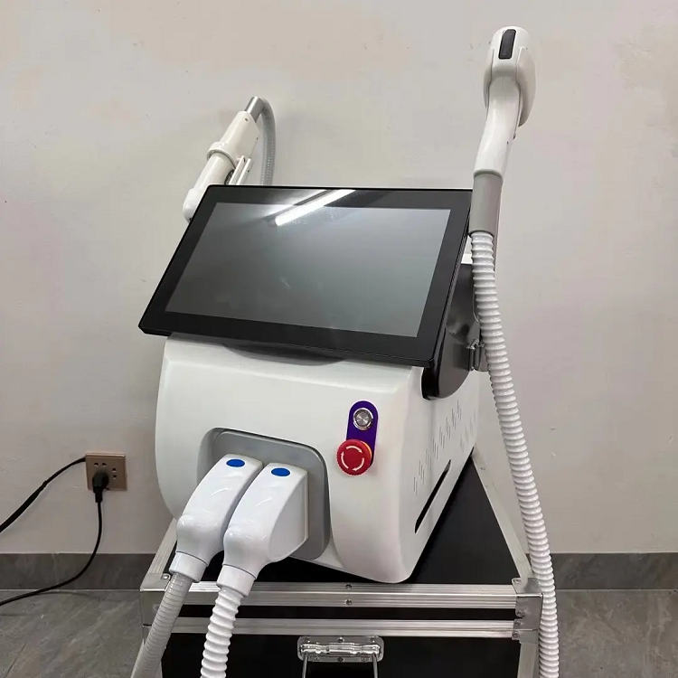 New Portable Nd Yag Pico Laser Tattoo Removal Ice 755nm 1064nm 808 nm Diode Laser Hair Removal Machine