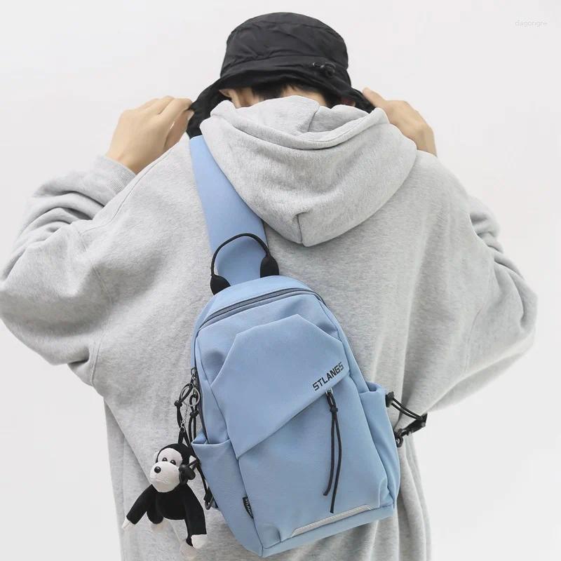 Evening Bags Fashion Waist Bag Street Trend Chest Pack Shoulder Unisex High Quality Nylon Belt Brand Designer Phone Purse 29e4 4