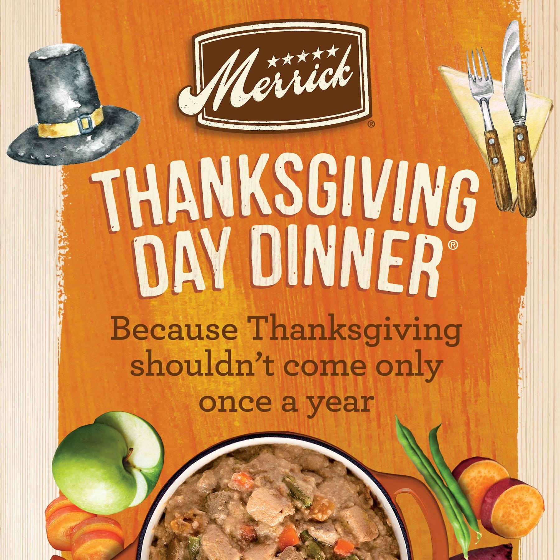 Merrick Grain-Free Wet Dog Food Thanksgiving Day Dinner