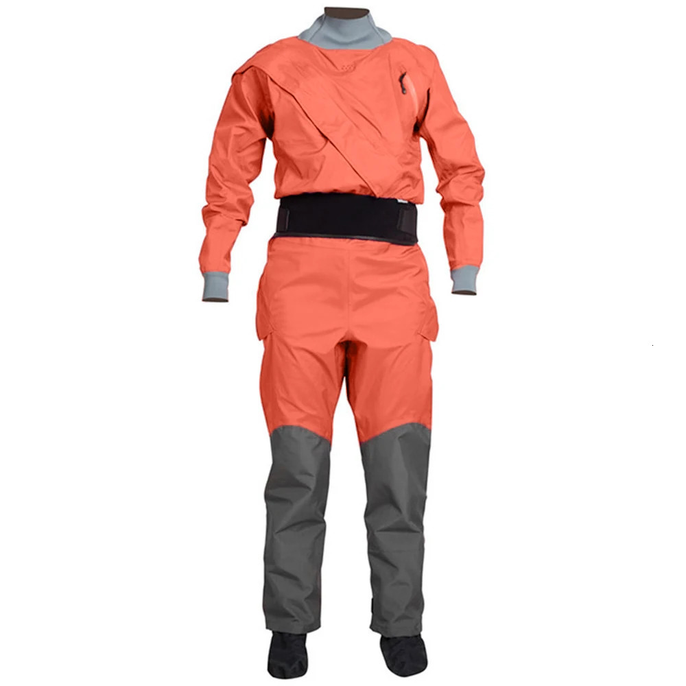 Womens Kayaking Drysuit Swimming In Cold Pool Surfing Rafting Paddling Strokes Waterproof Breathable Dry Suit DW31 240419