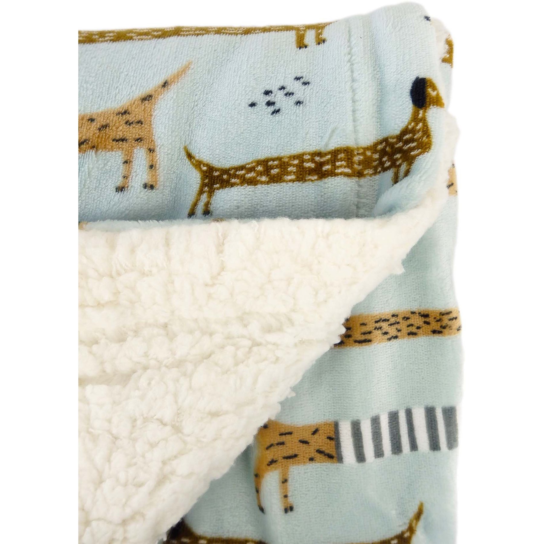 ASPCA Breeds Pattern Embossed Dog & Cat Blanket
