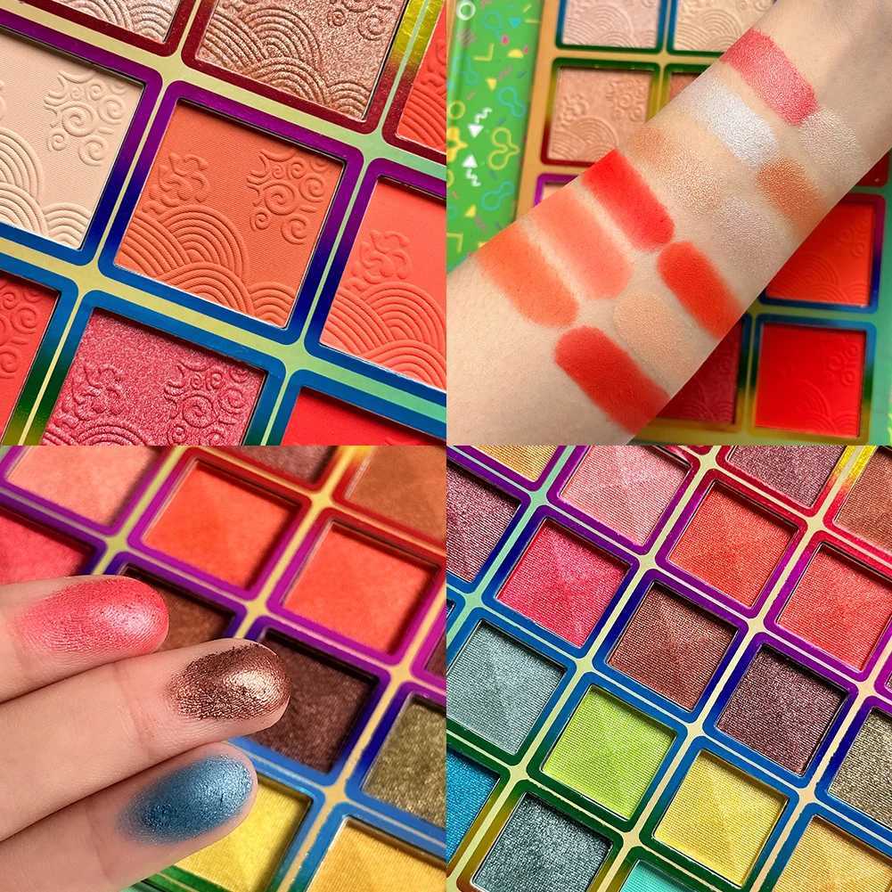 Luxury High Pigment eyeshadow palette blush Make up set 117 colors Diy Eyes cosmetics Shiny eyeshadow Charming Glitter for eyesXJ241121