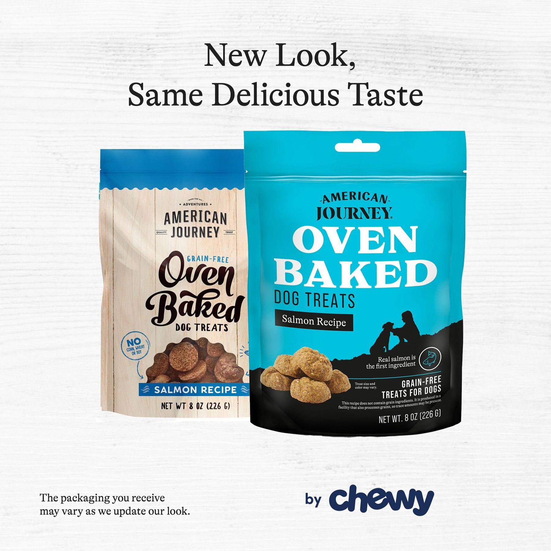 American Journey Salmon Recipe Grain-Free Oven Baked Biscuit Dog Treats