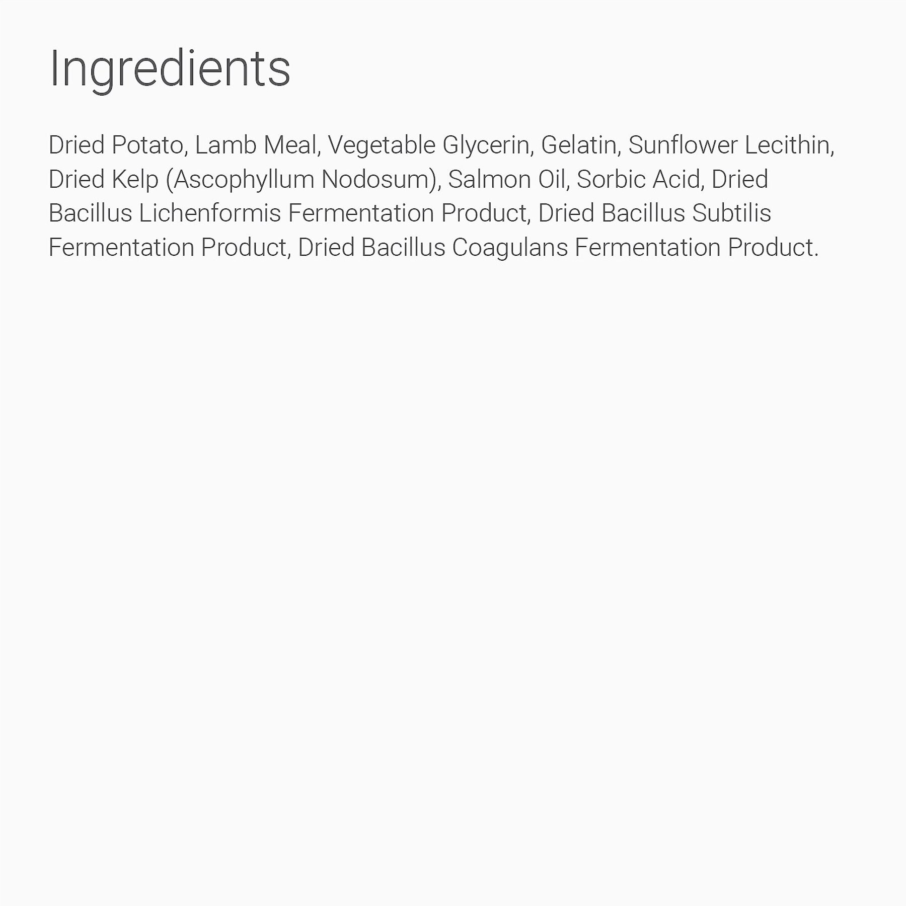 Indigenous Pet Products Potato & Lamb Grain-Free Dental Dog Treats