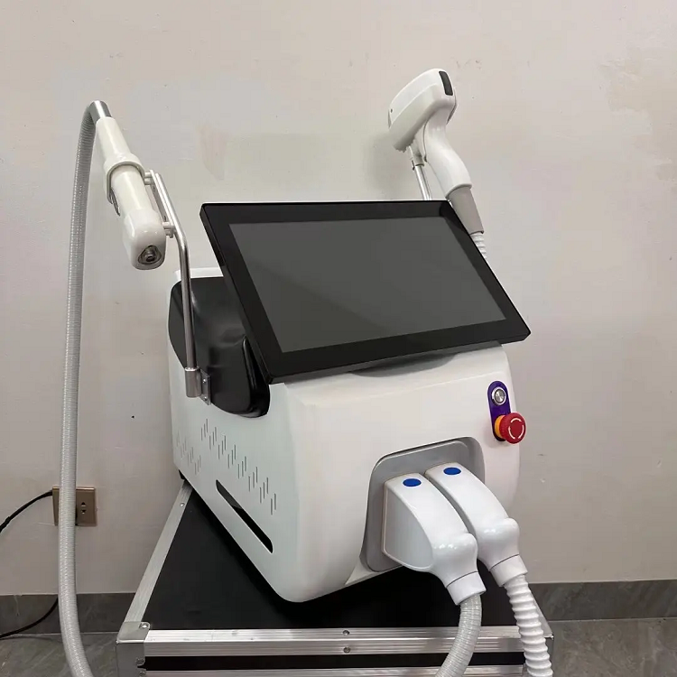 2 In 1 Picosecond Laser diode laser 755nm 808nm 1064nm Hair removal picolaser nd yag tattoo removal machine