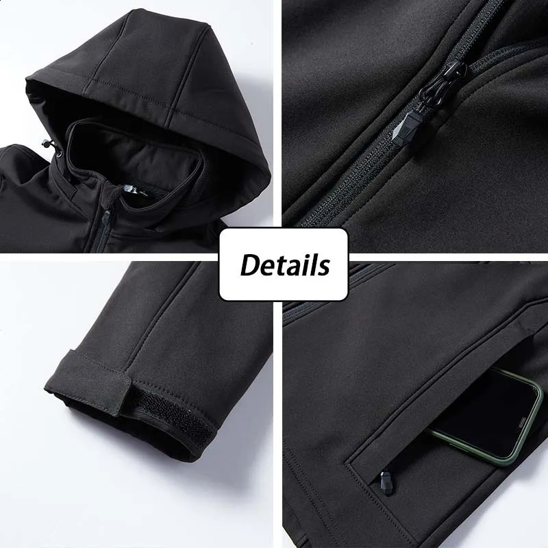 Winter wool hiking jacket for men breathable anti pilling and warm womens high-quality polar outdoor cycling casual sports jacket 241121