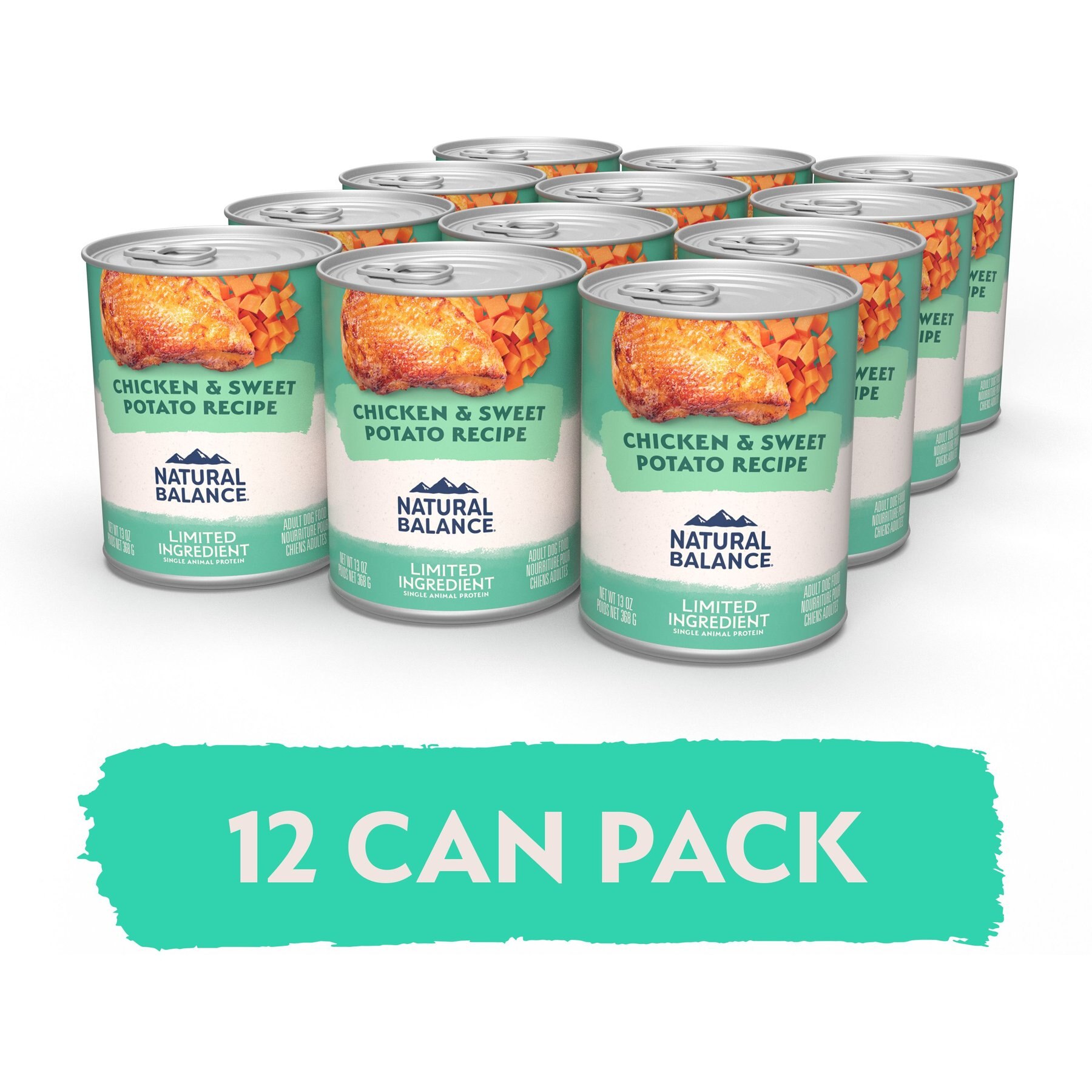 Natural Balance L.I.D. Limited Ingredient Diets Chicken & Sweet Potato Formula Grain-Free Canned Dog Food