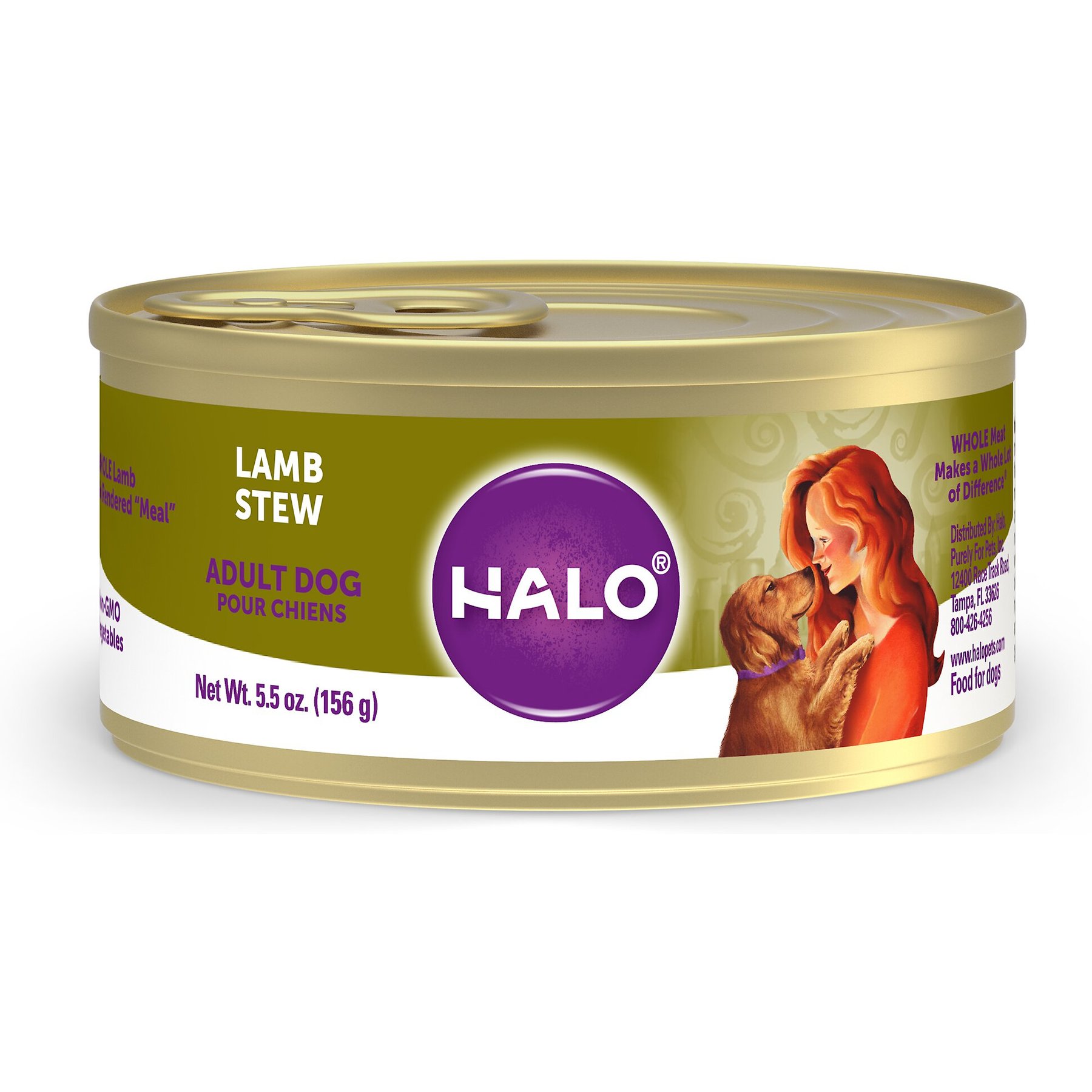 Halo Lamb Stew Adult Canned Dog Food