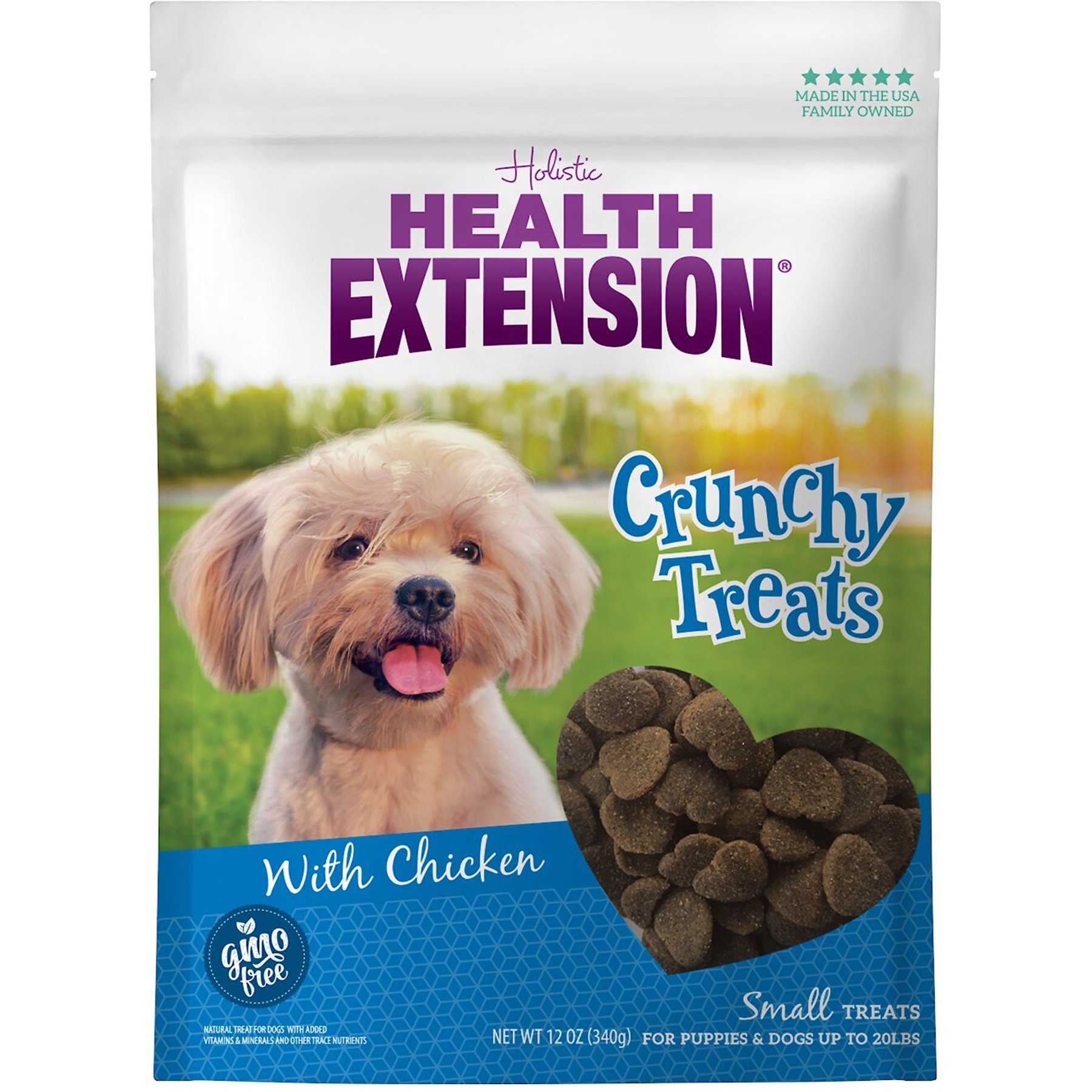 Health Extension Small Heart-Shaped Dog Treats