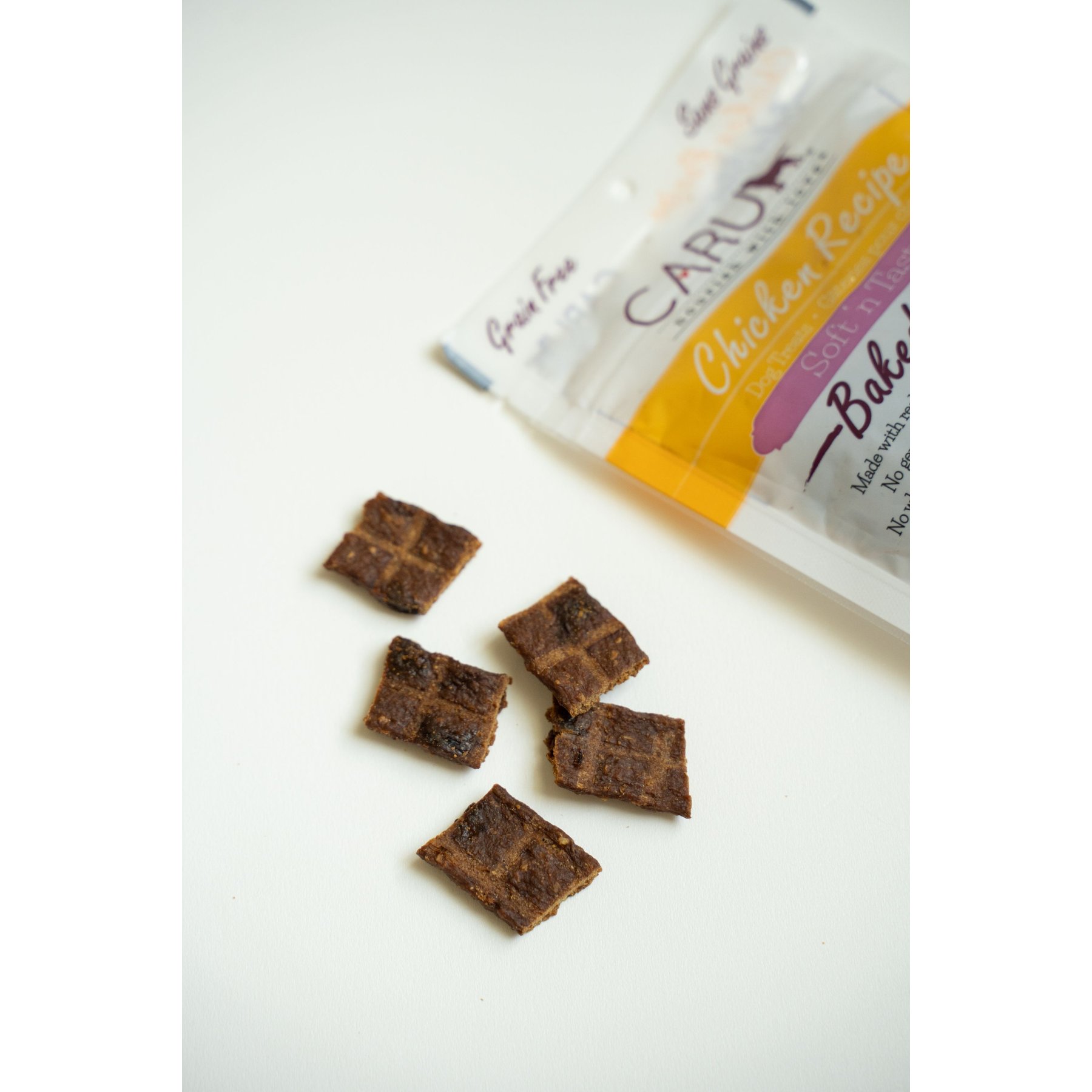 Caru Soft 'n Tasty Baked Bites Chicken Recipe Grain-Free Dog Treats