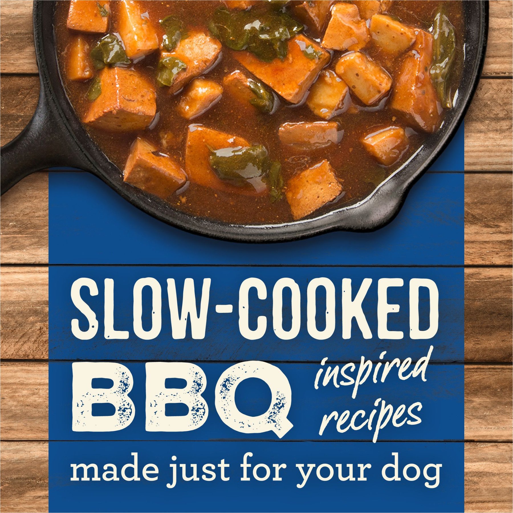 Merrick Grain-Free Wet Dog Food Slow-Cooked BBQ Memphis Style with Glazed Chicken