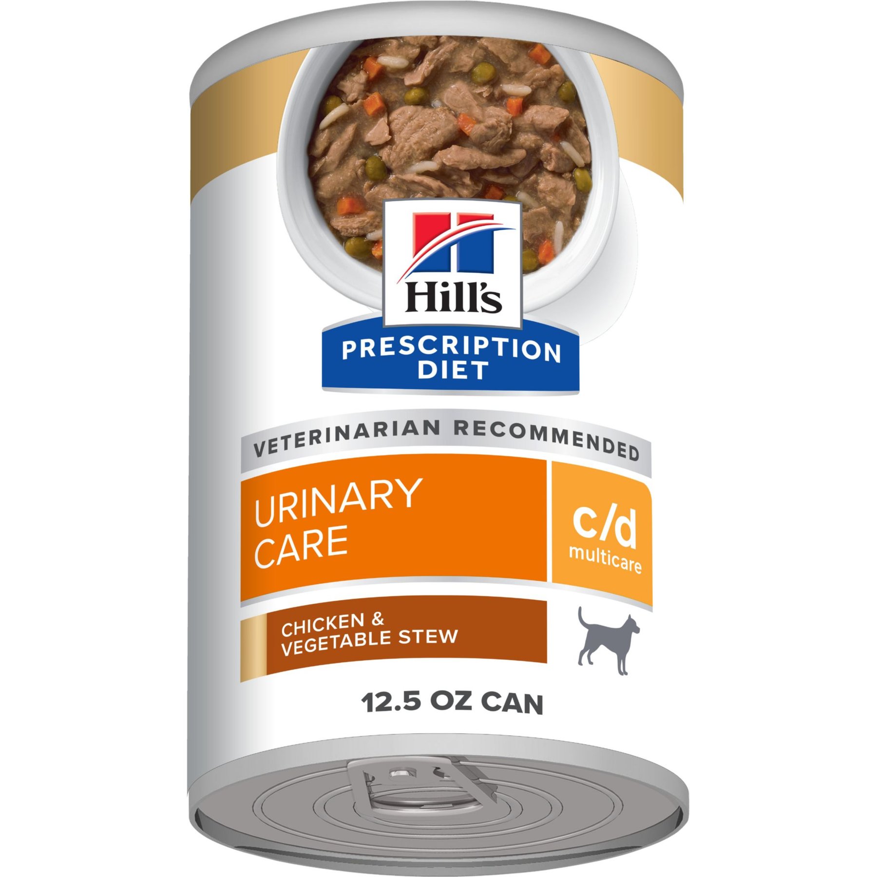 Hill's Prescription Diet c/d Multicare Urinary Care Chicken & Vegetable Stew Canned Dog Food