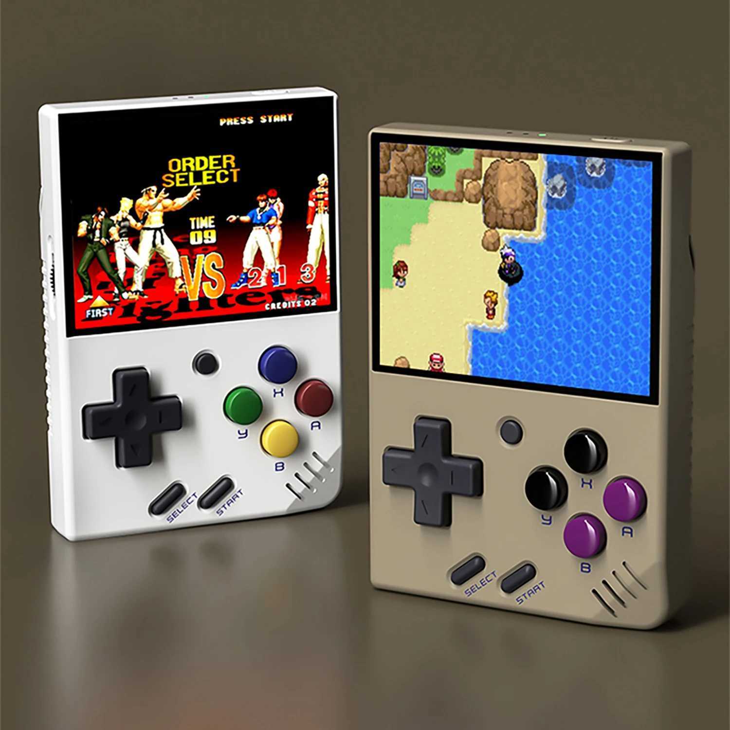 Miyoo Mini V4 handheld game console retro 2.8-inch IPS screen 1900mAh lithium battery open source Linux OS retro game Mach X241121