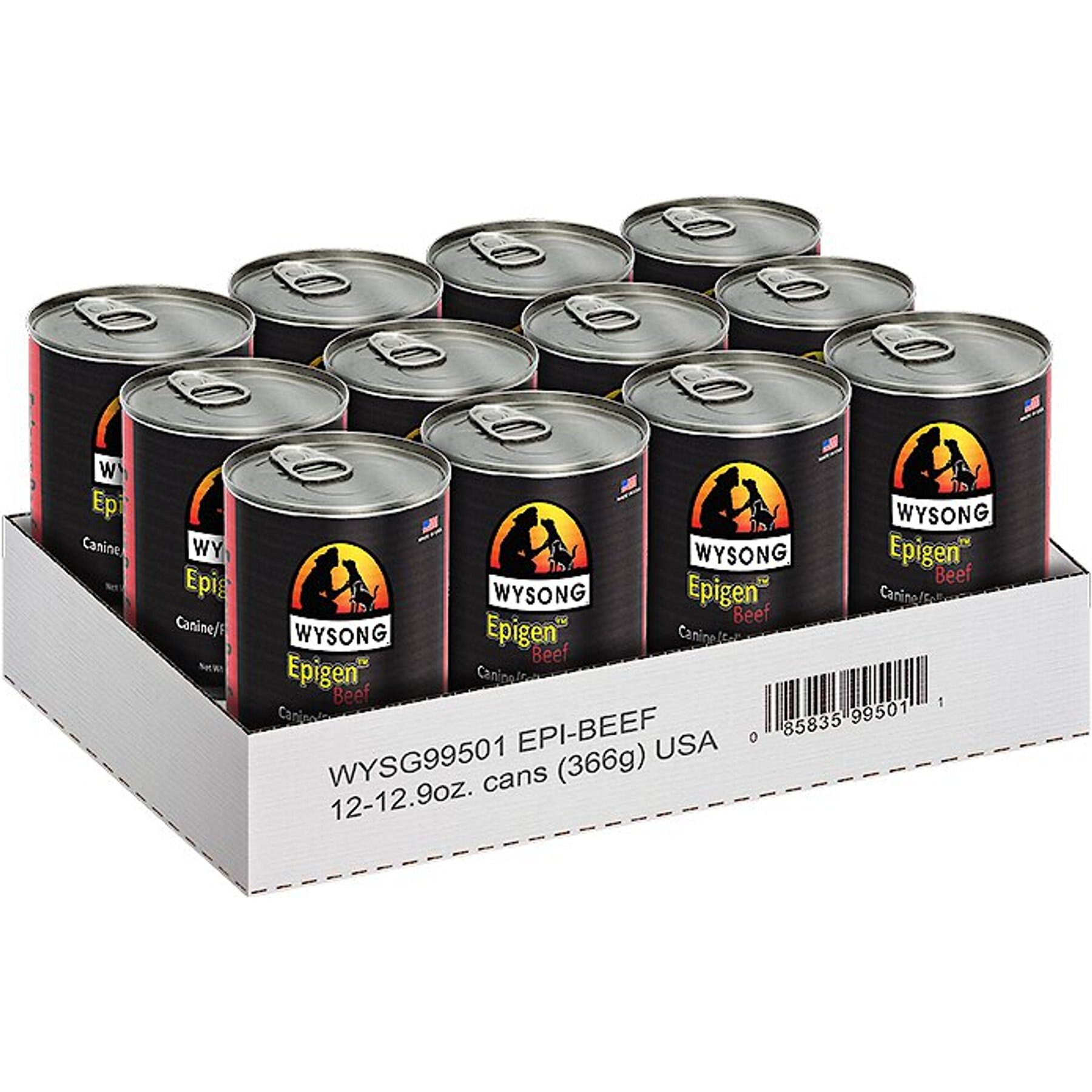 Wysong Epigen Beef Formula Grain-Free Canned Dog Food