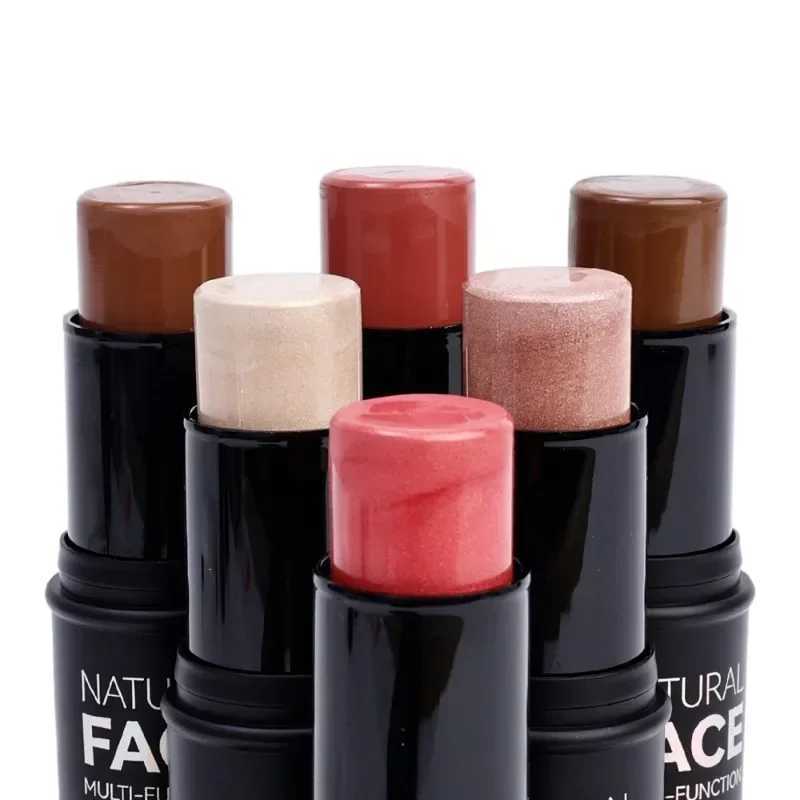 Waterproof Contouring Bronzer Highlighters Stick Glitter Silky Nose Shadow Ber Corrector Illuminator Face Makeup CosmeticsW250217