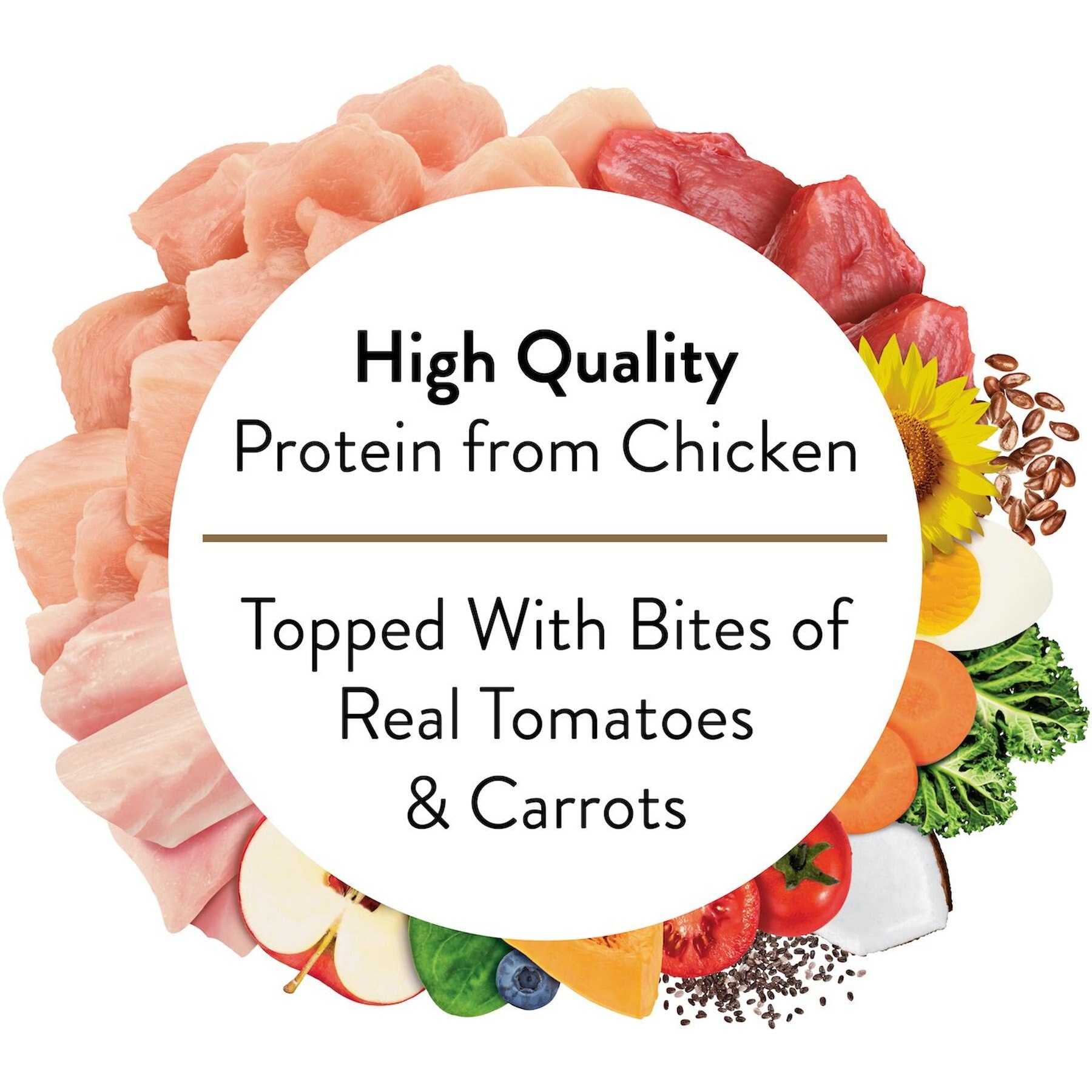 Nutro Ultra Grain-Free Chicken Entree Pate with Tomatoes & Carrots Adult Wet Dog Food Trays
