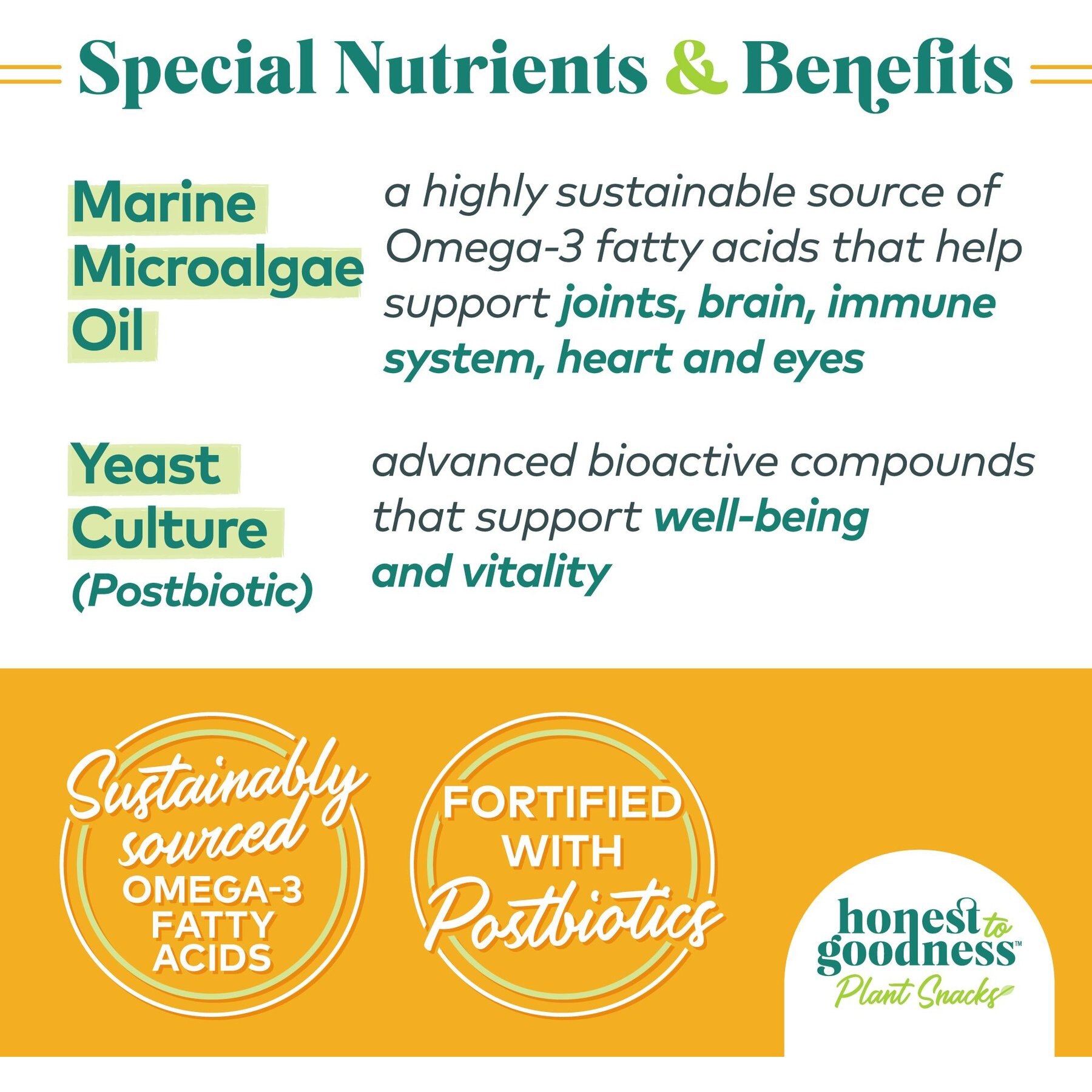 Honest To Goodness Plant Snacks Good Vibes Chamomile & Ginger Dog Treats, 8-oz bag