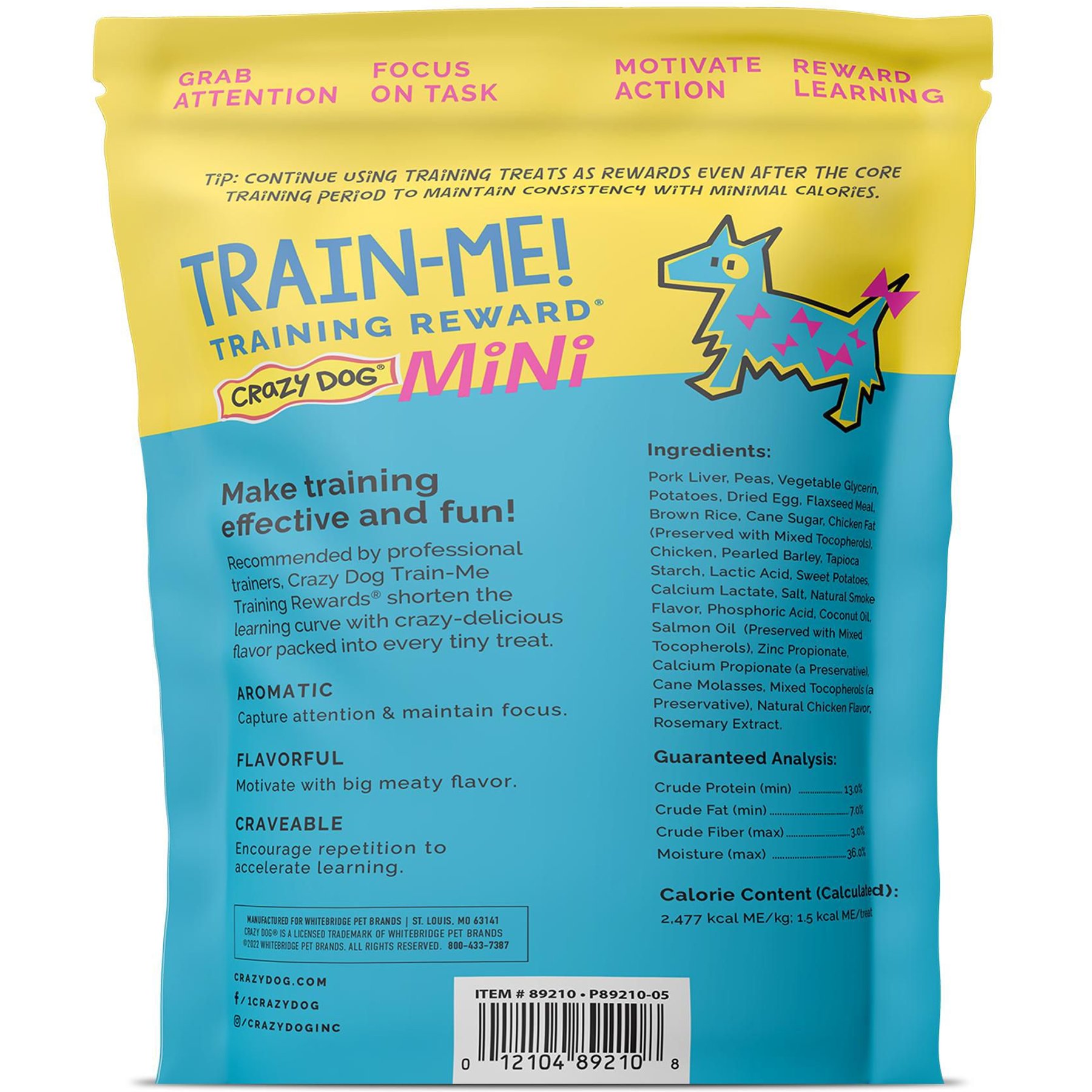 Crazy Dog Train-Me! Minis Chicken Flavor Dog Treats