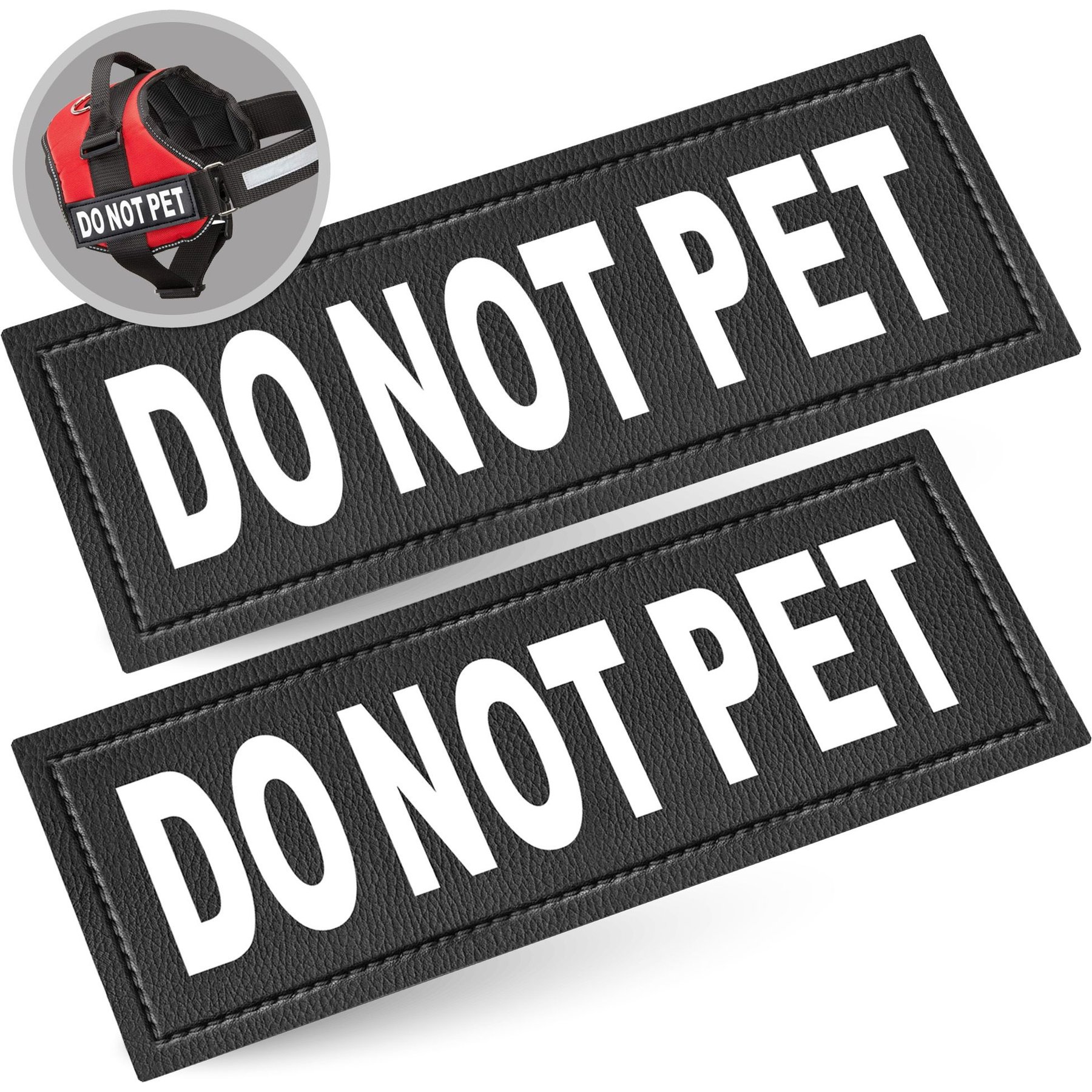 Industrial Puppy Do Not Pet Dog Patches