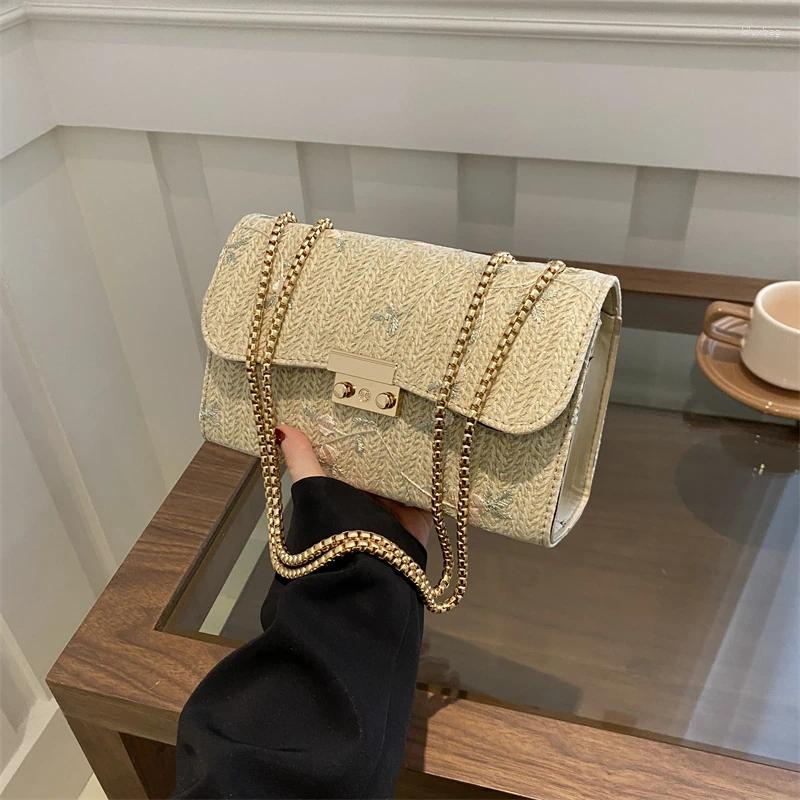 Drawstring Trend Women's Messenger Shoulder Bag Underarm Small Square Bags Bolso De Mujer Hand Ladies Purse