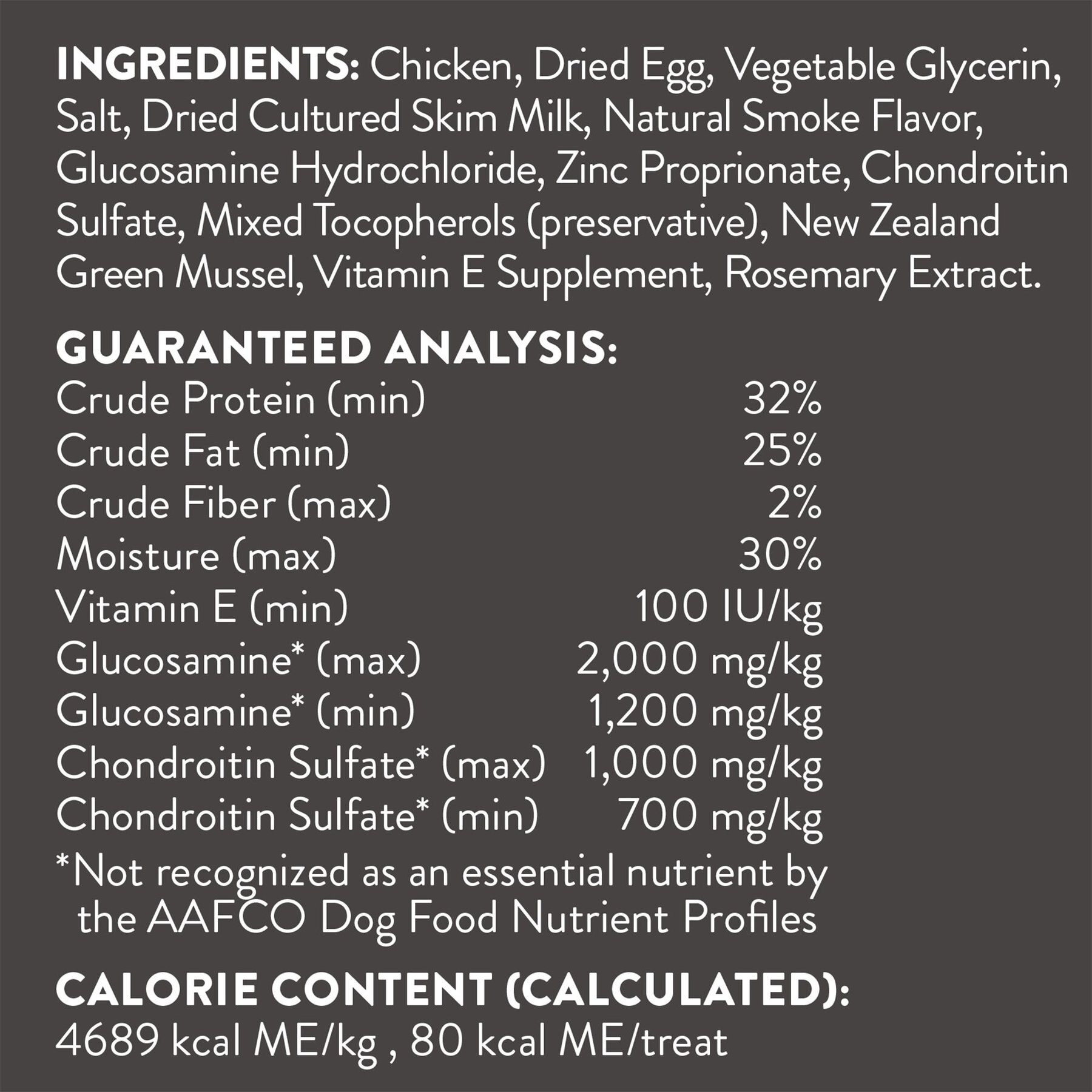 Dogswell Grillers Hip & Joint Chicken Recipe Grain-Free Dog Treats