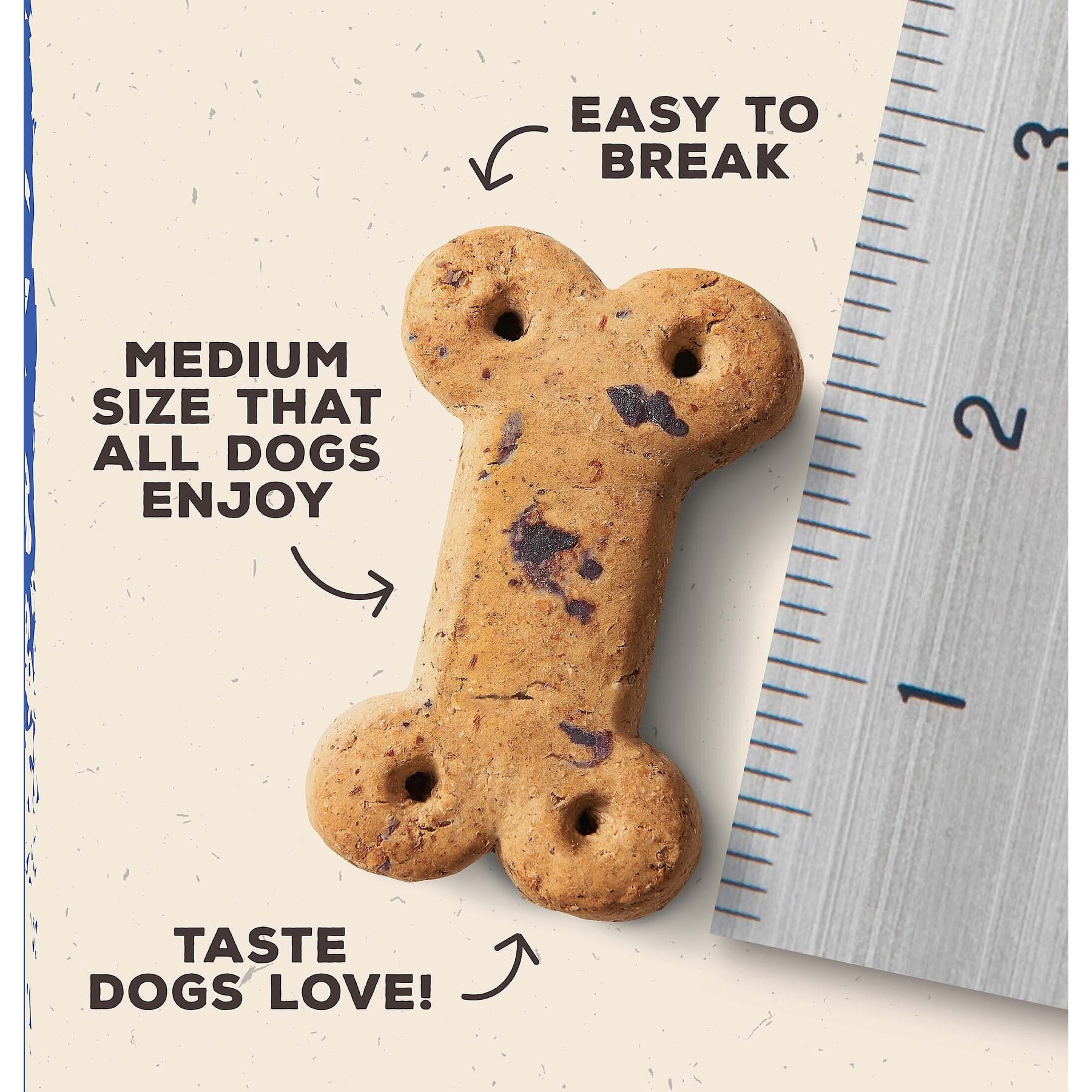Artisan Inspired Maple Bacon & Blueberry Flavor Biscuits Dog Treats, 16-oz bag