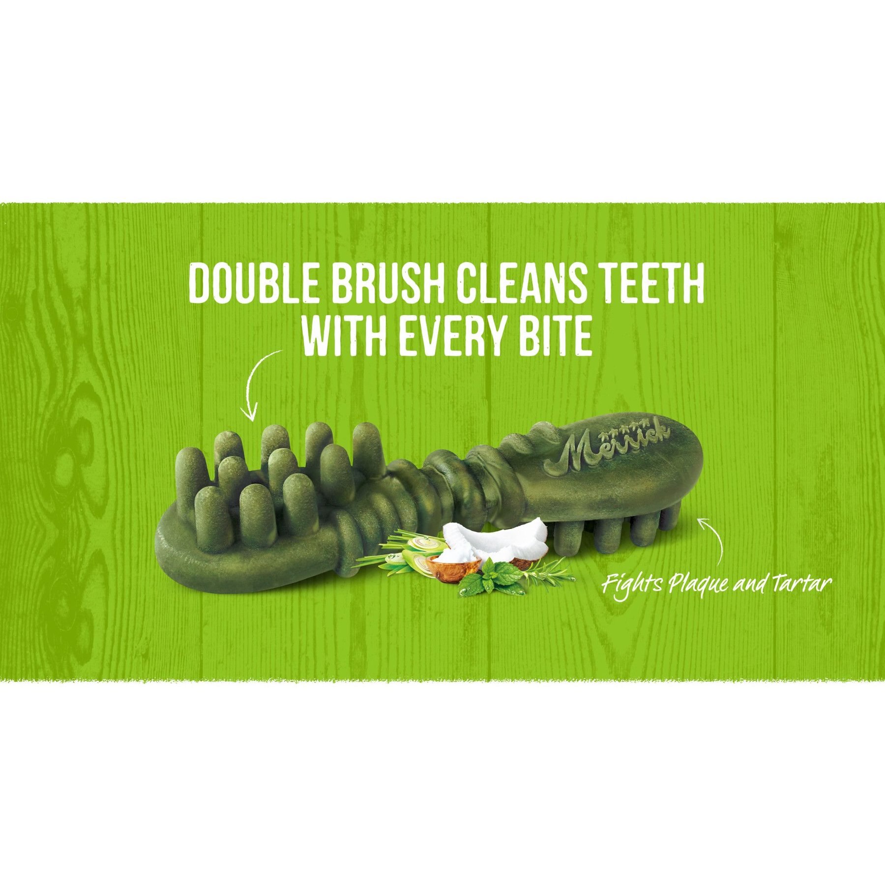 Merrick Fresh Kisses Infused with Coconut Oil & Botanicals Small Dental Dog Treats