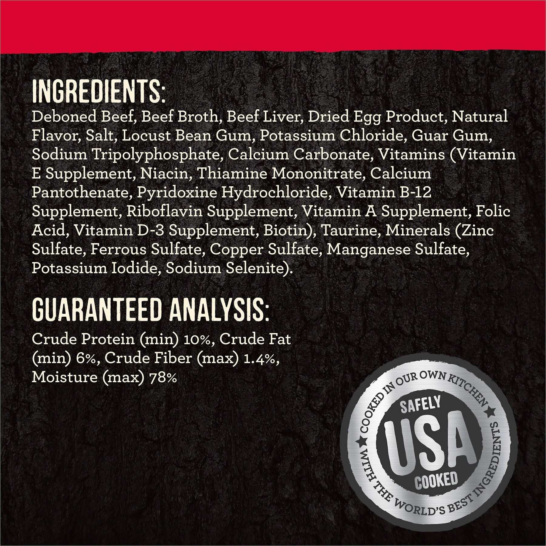 Merrick Backcountry Grain-Free 96% Real Beef Dinner Recipe Canned Dog Food