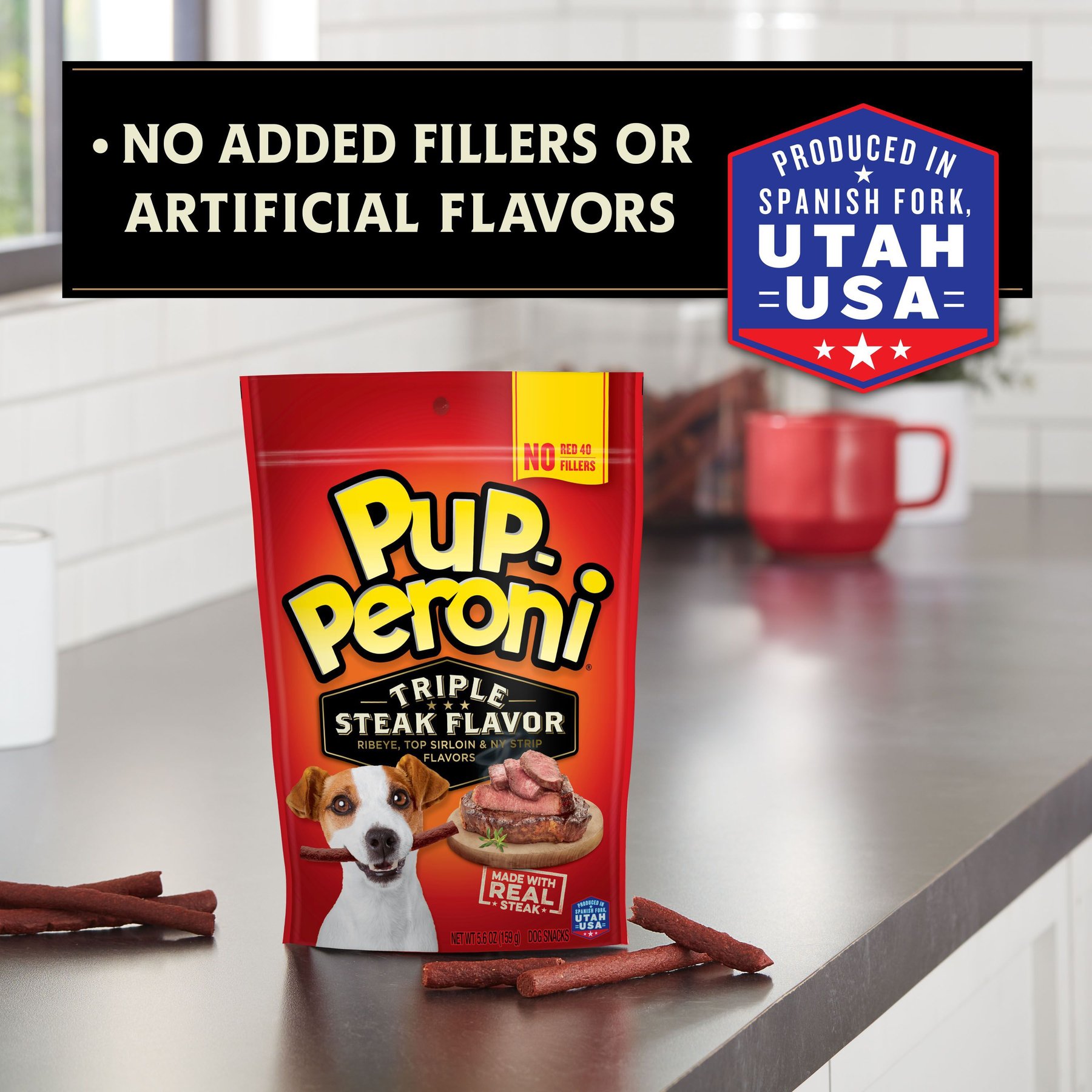 Pup-Peroni Triple Steak Flavor Dog Treats